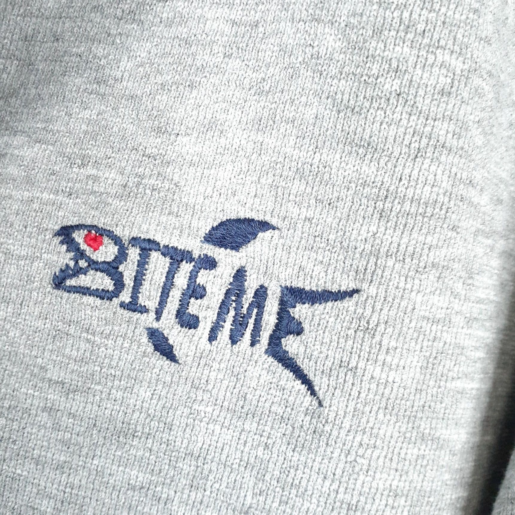 Vintage VINTAGE Diport USA Sweatshirt Pullover Shirt Mens Medium Gray Fish USA Embroidered Button Closure Size US M / EU 48-50 / 2 - 3 Thumbnail