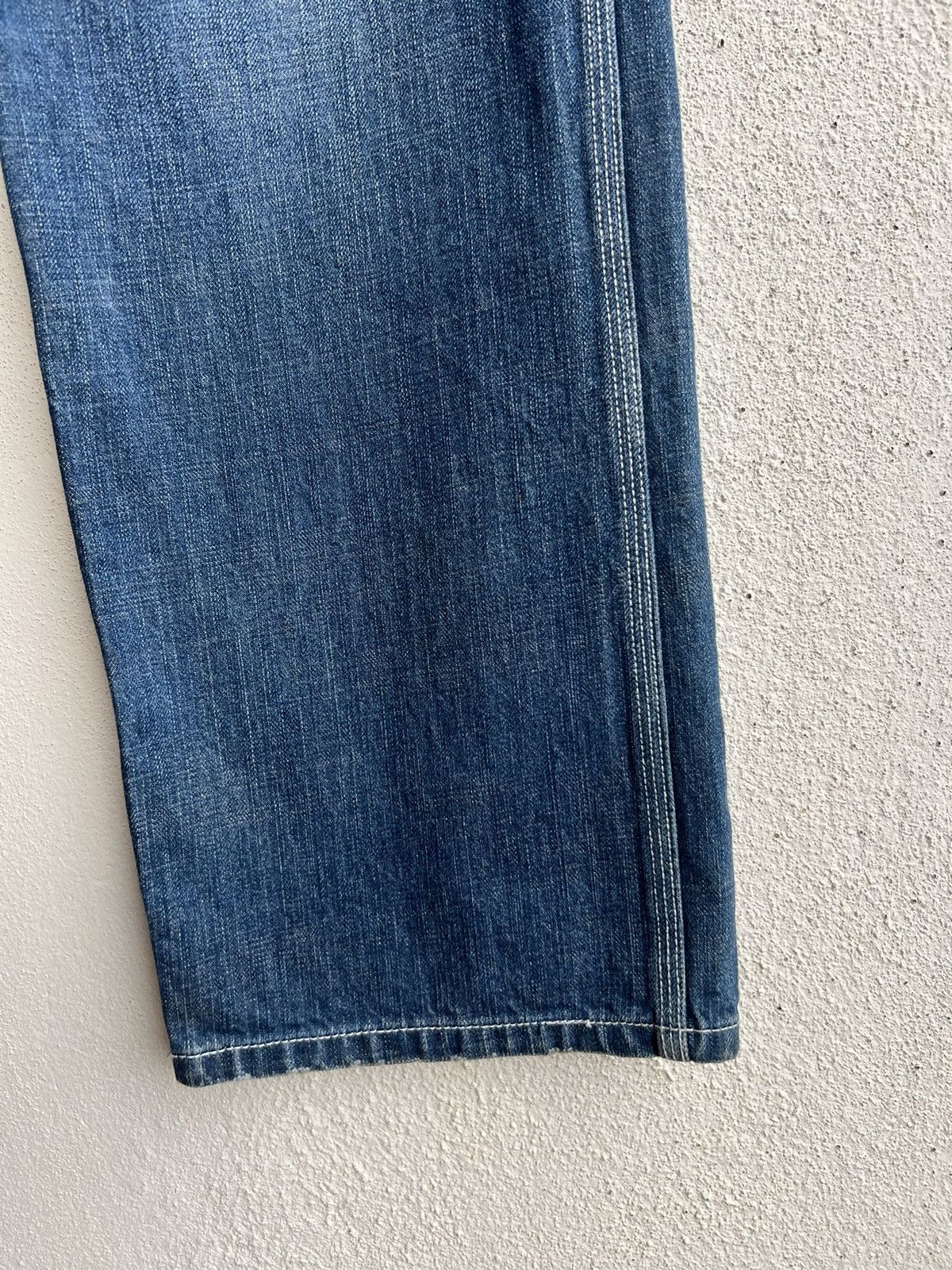 Vintage VTG REFER Japan Paint Splashed Distress Denim Cargo Jeans Size US 32 / EU 48 - 13 Thumbnail