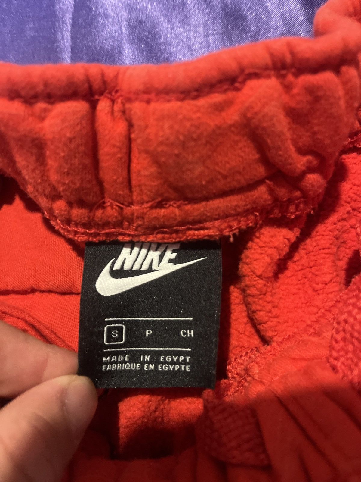 Nike Red Nike sweatpants Size US 31 - 5 Thumbnail