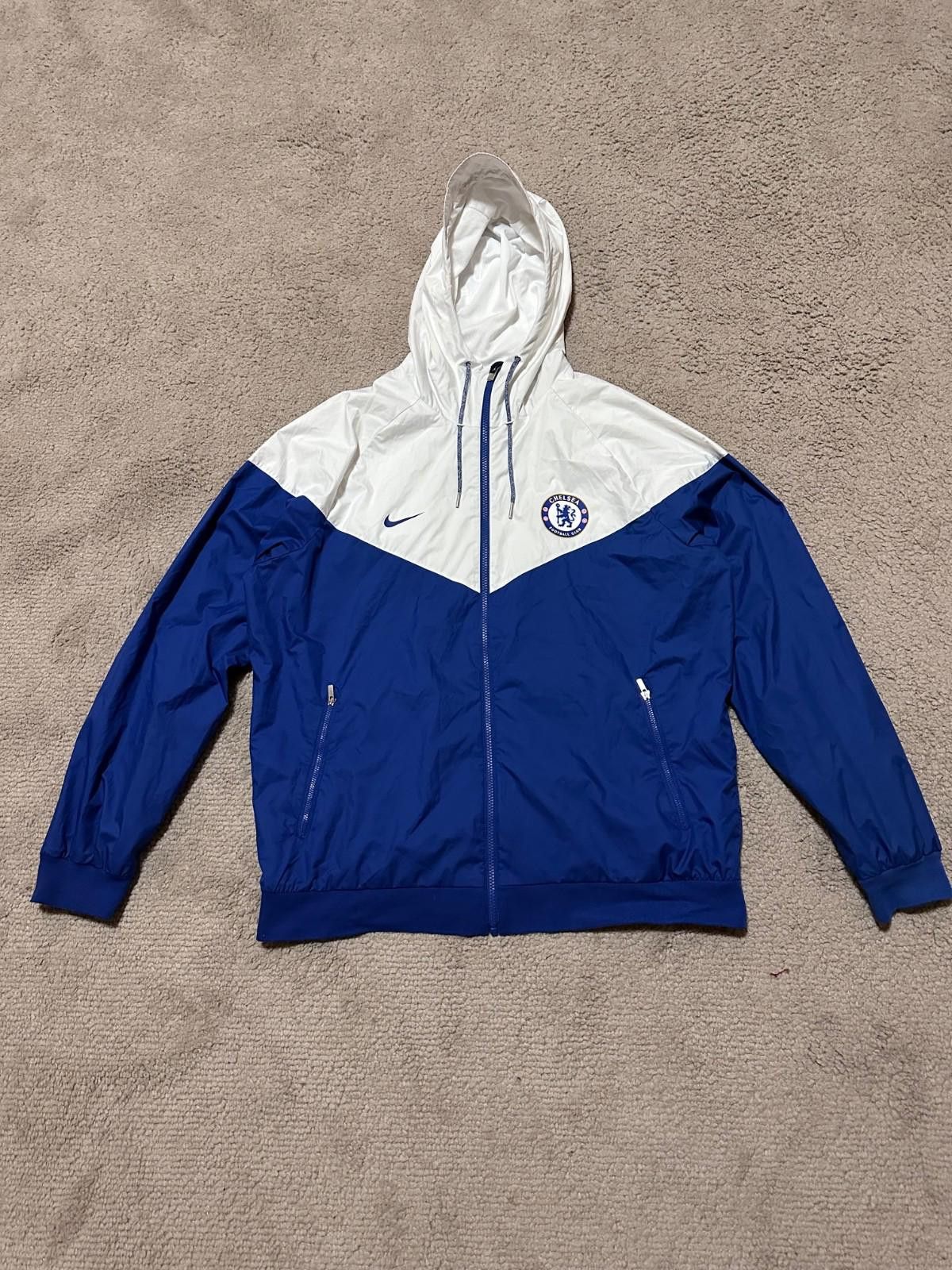 Nike Nike Chelsea Windrunner Football Soccer Jacket Sz XL Size US XL / EU 56 / 4 - 1 Thumbnail