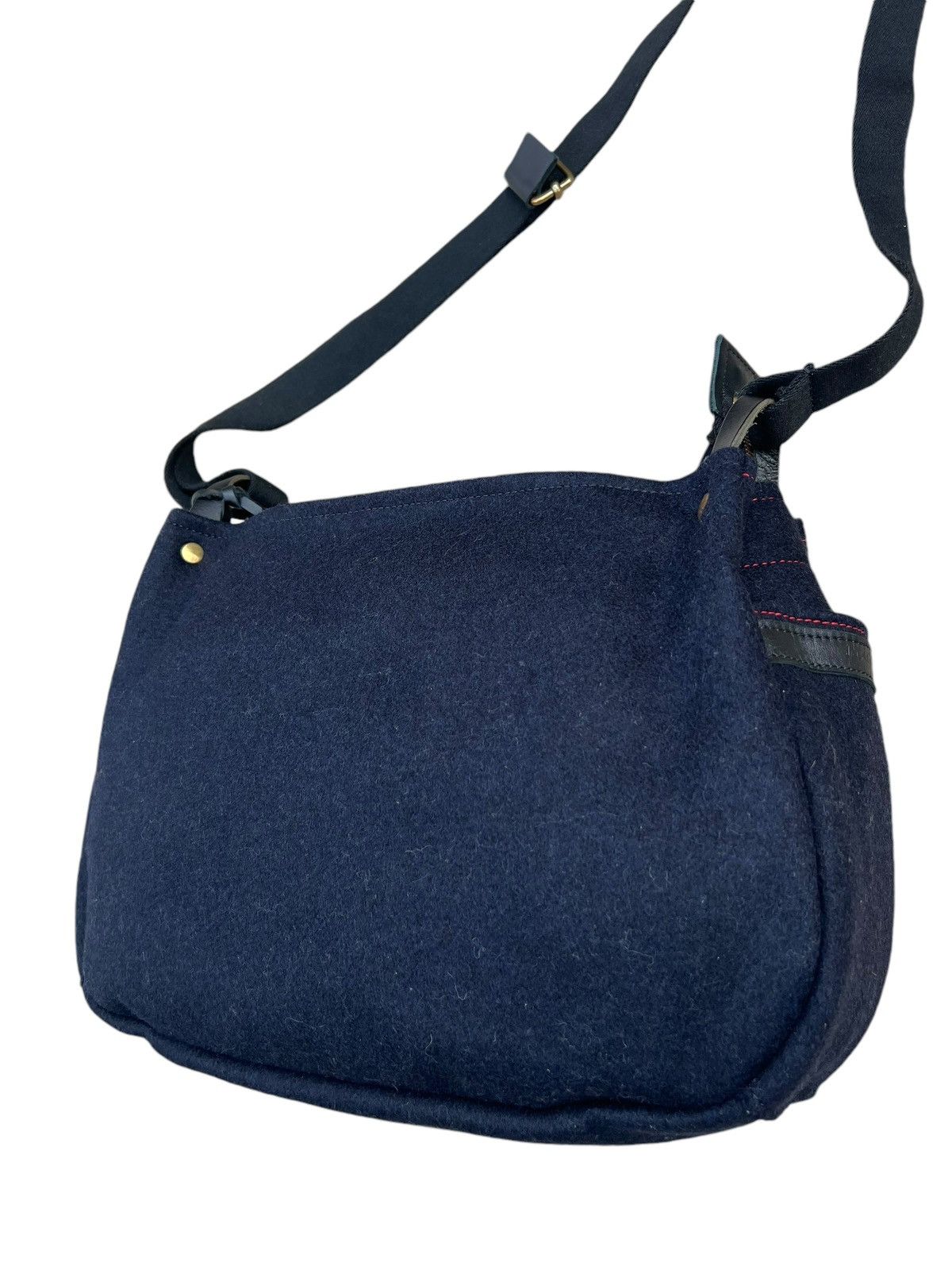 Other Jack Gomme France Wool Leather Bag Size ONE SIZE - 9 Thumbnail