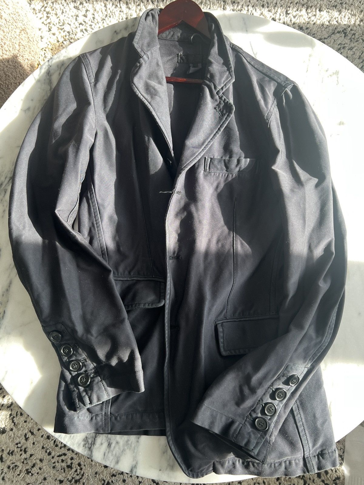Comme des Garcons × Comme des Garcons SHIRT Comme des Garçons shirt denim blazer Size US M / EU 48-50 / 2 - 8 Thumbnail