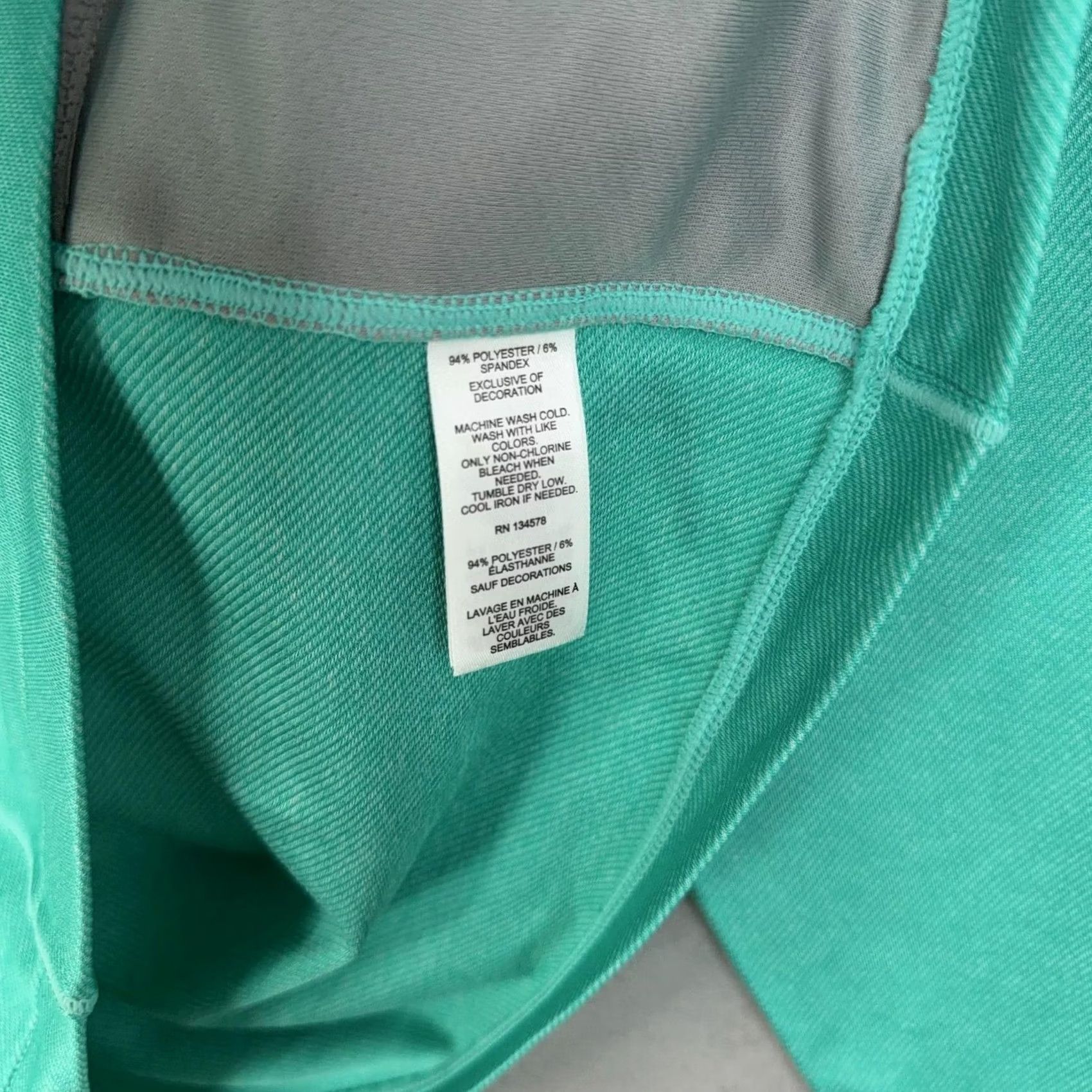 Vineyard Vines VINTAGE Vineyard Vines Pullover Men M Blue Aqua Performance Half Zip Golf NWT Size US M / EU 48-50 / 2 - 6 Thumbnail