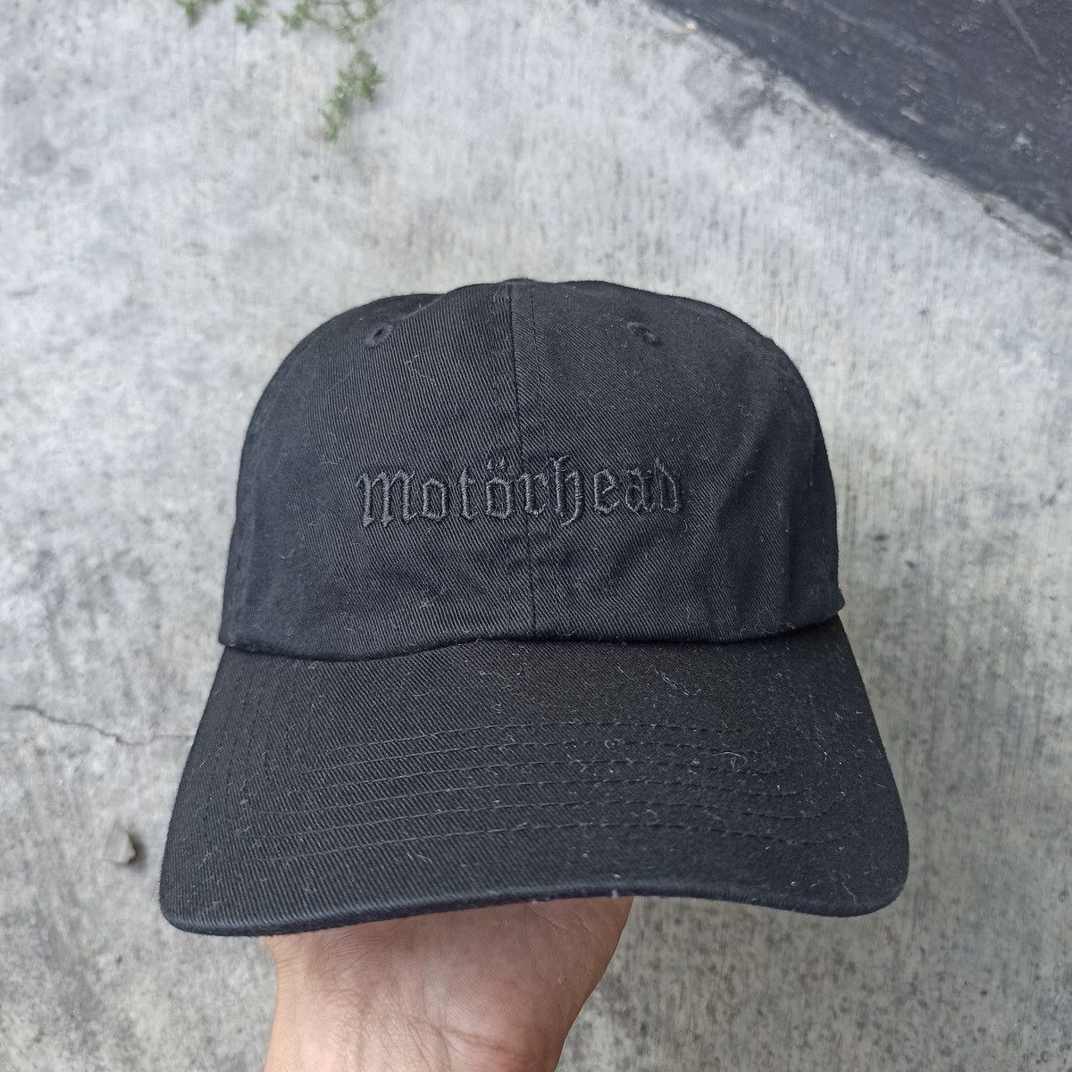 Band Tees Motorhead black on black. Rock band. Metalhead Size ONE SIZE - 1 Thumbnail