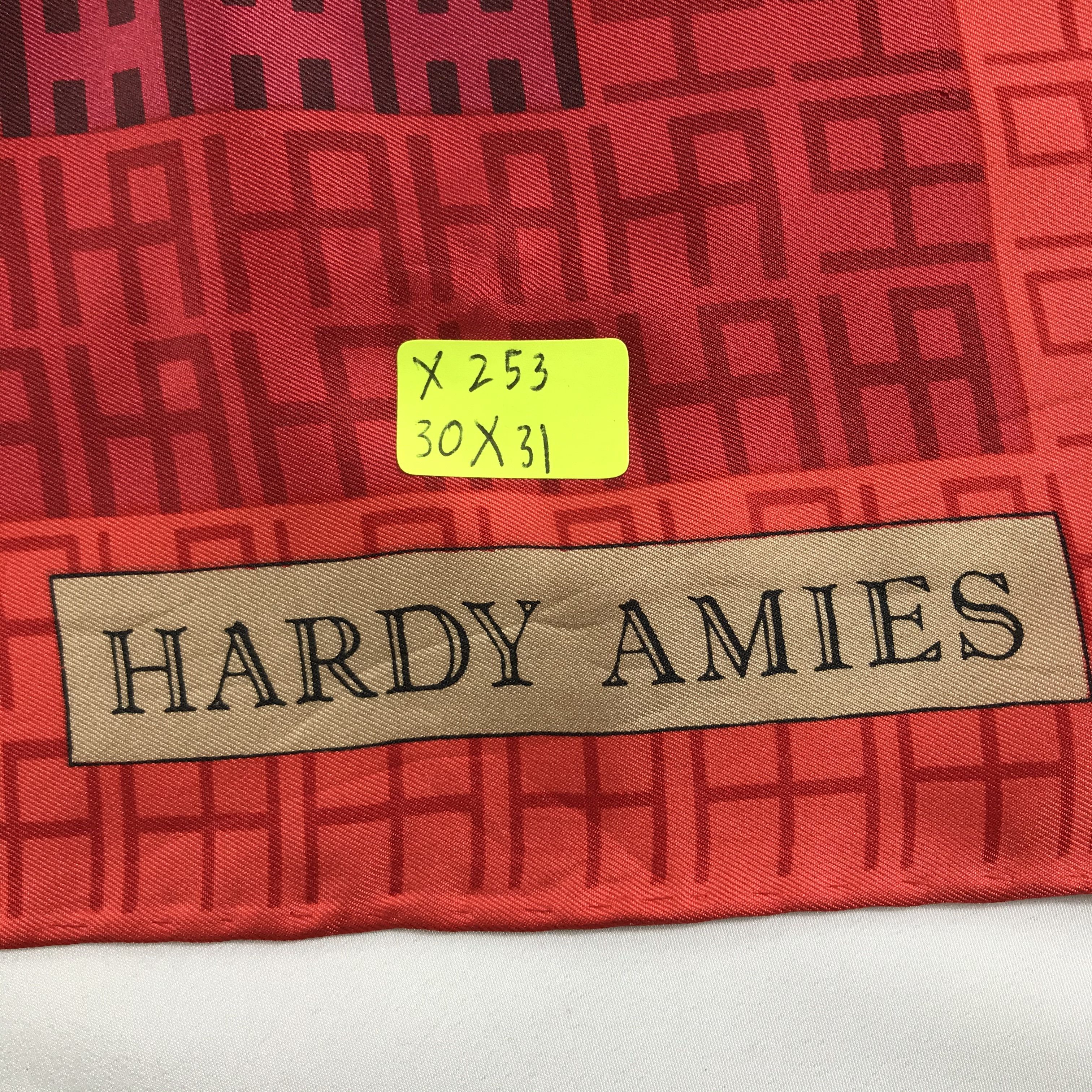 Hardy Amies Vintage Hardy Amies Silk Scarf Size ONE SIZE - 5 Thumbnail