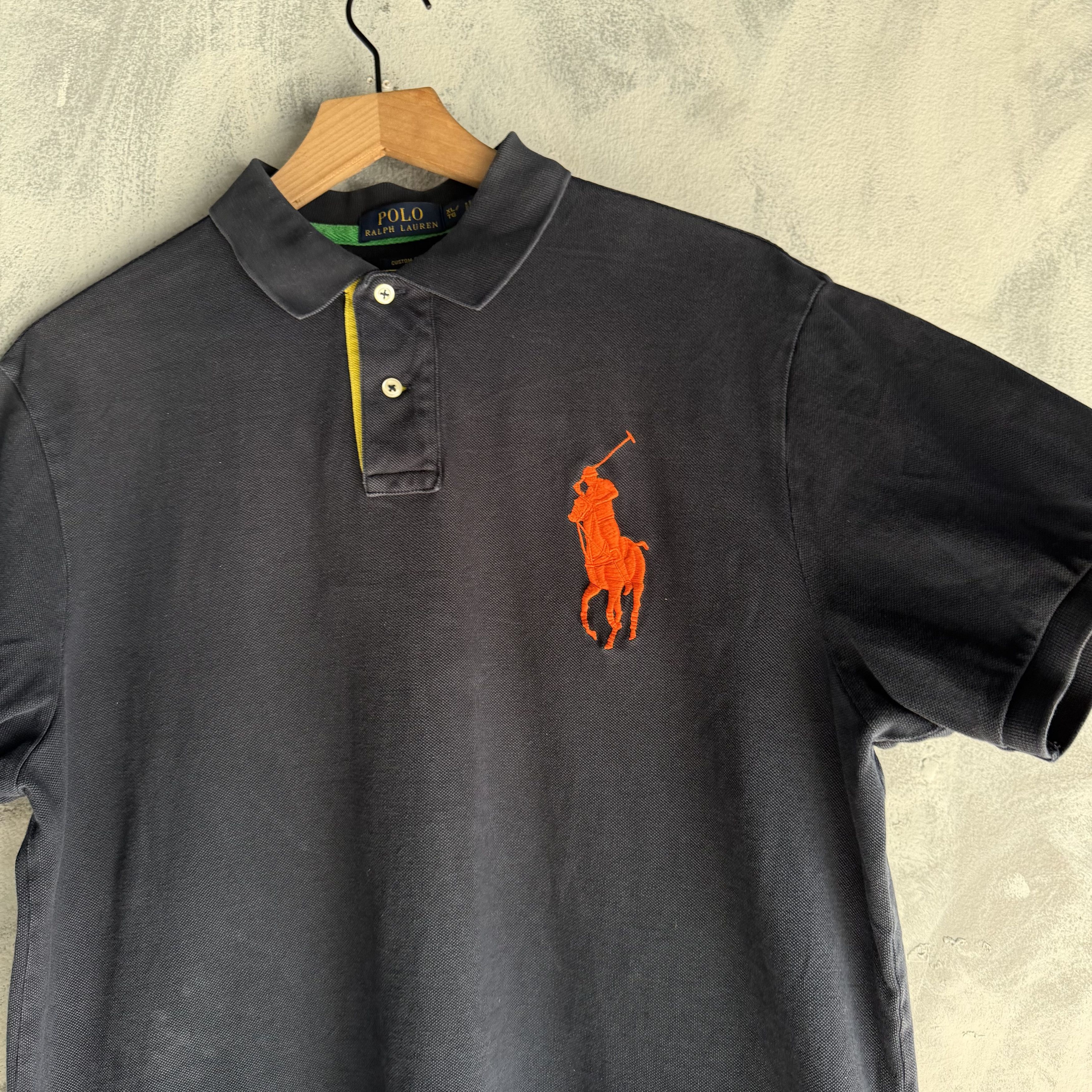 Polo Ralph Lauren Polo Ralph Lauren Mens Polo Shirt XL Custom Fit Size US XL / EU 56 / 4 - 3 Thumbnail