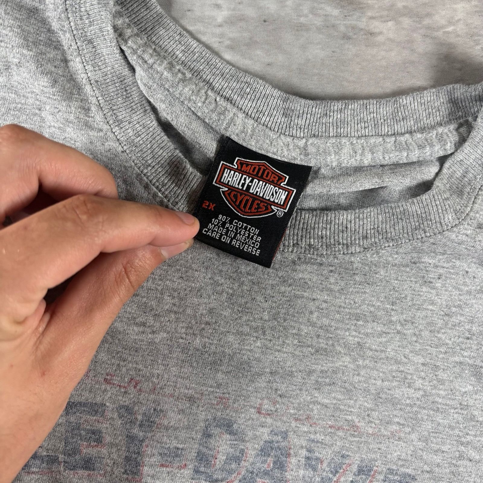 Harley Davidson Y2K Harley Davidson biker t shirt Size US XL / EU 56 / 4 - 6 Thumbnail