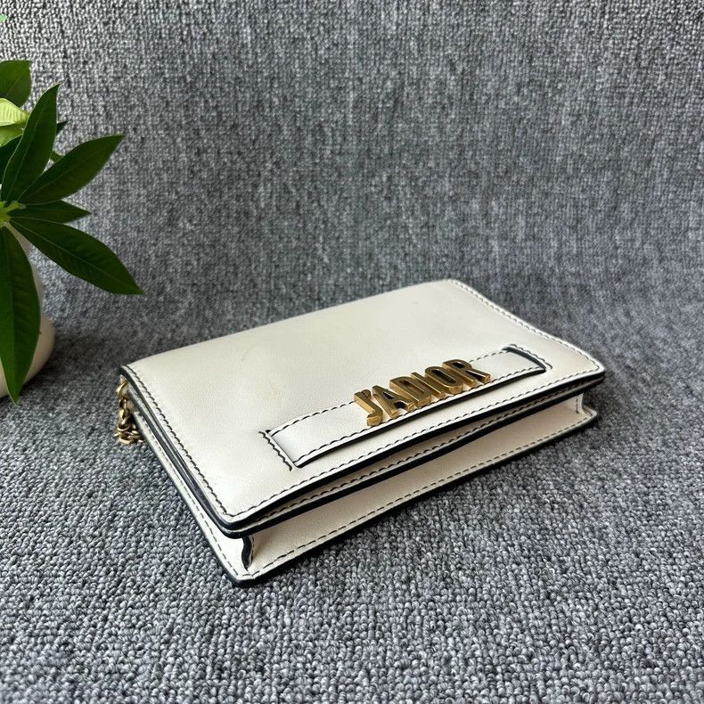 Dior Dior Chain Shoulder Bag with Metal Logo-2505 Size ONE SIZE - 3 Thumbnail