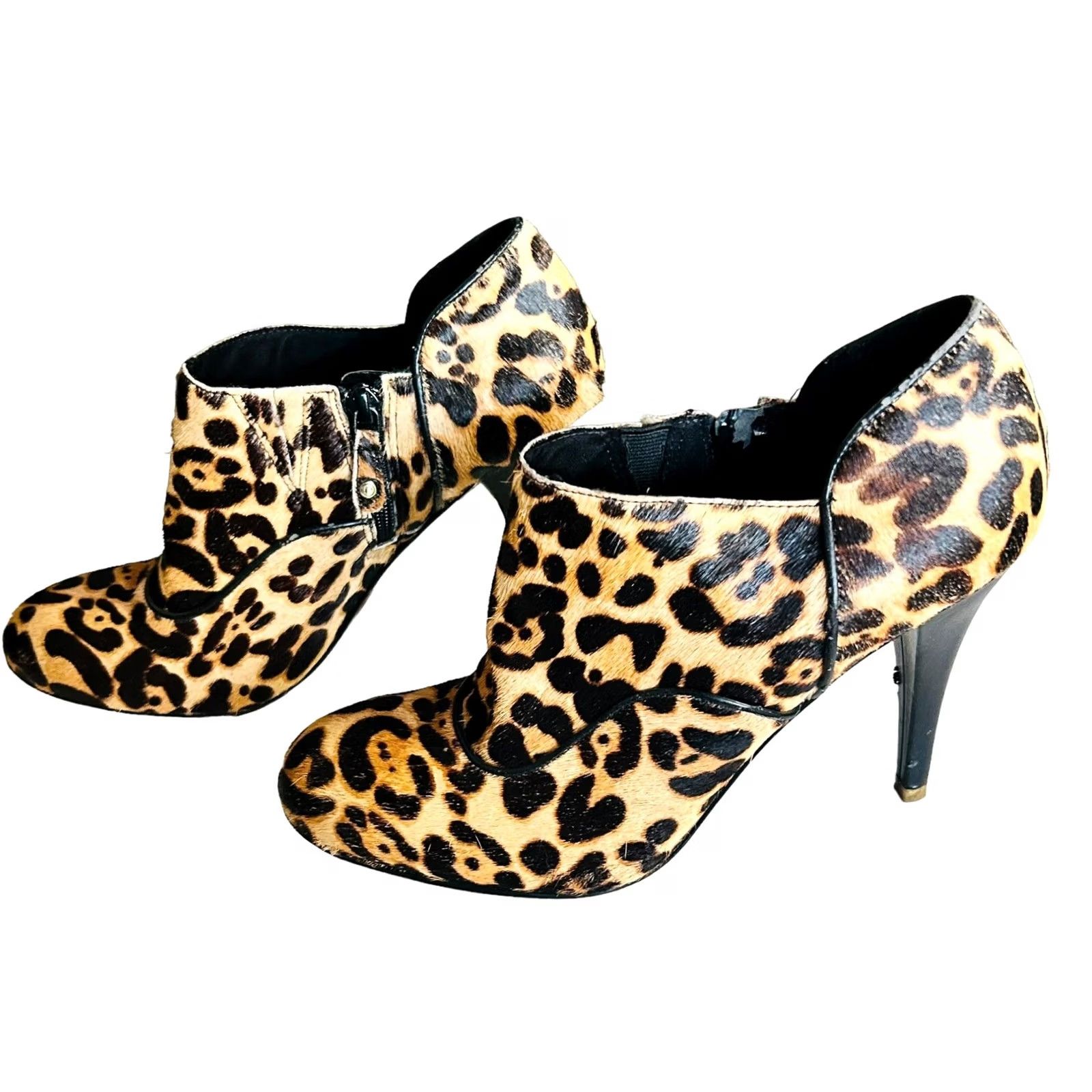 Rockport Rockport Adiprene Adidas Women's Leather Pony Hair Leopard Print Boots Sz9.5 Boots Size US 10 / IT 40 - 7 Thumbnail