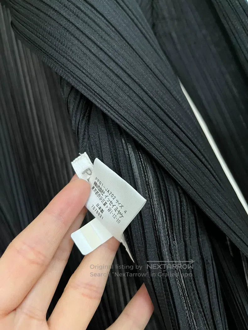 Other Issey Miyake Black Cardigan Coat Size XL / US 12-14 / IT 48-50 - 5 Thumbnail