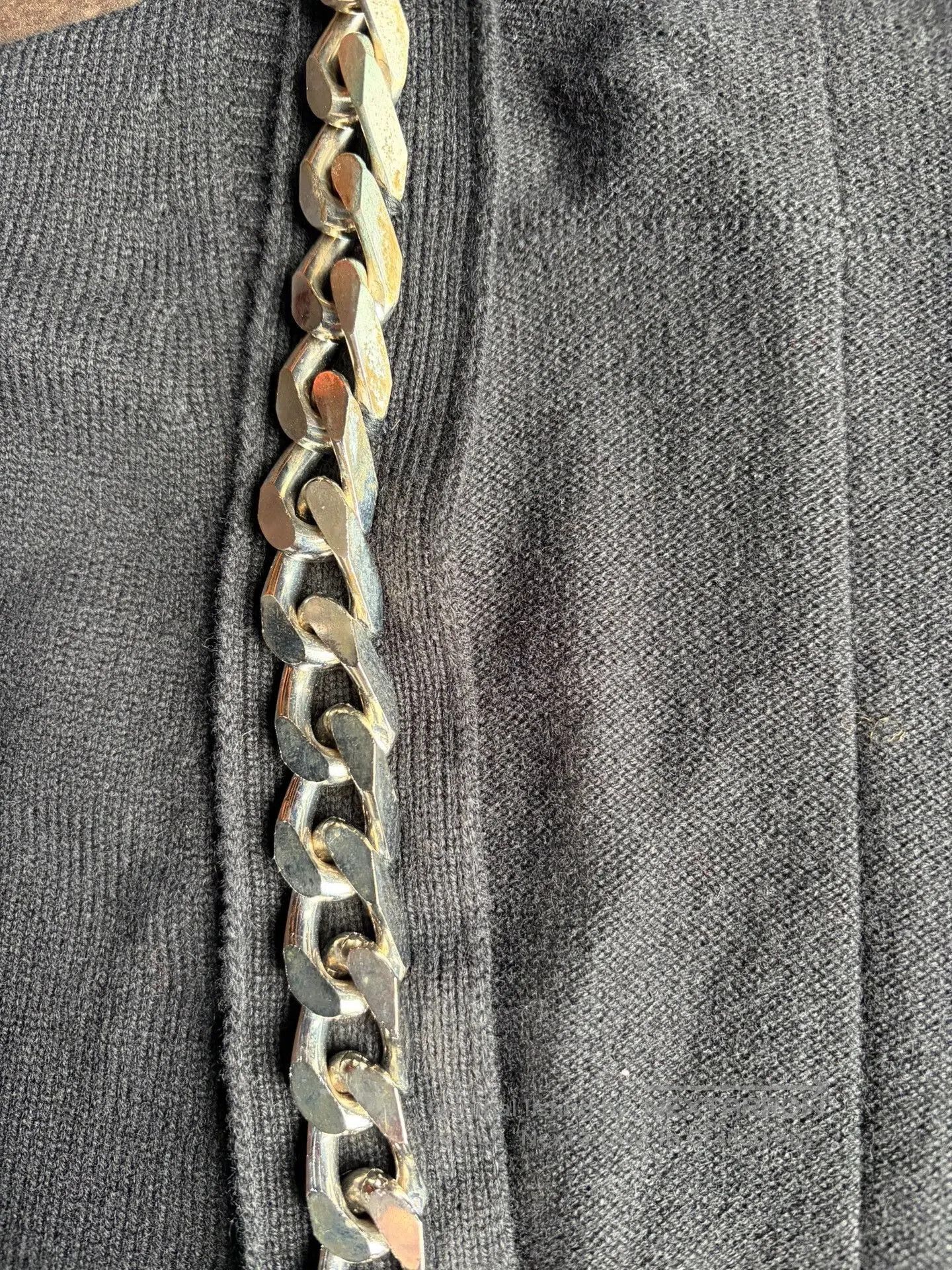 Givenchy Givenchy Runway Chain Knit Cardigan. Size US L / EU 52-54 / 3 - 4 Thumbnail