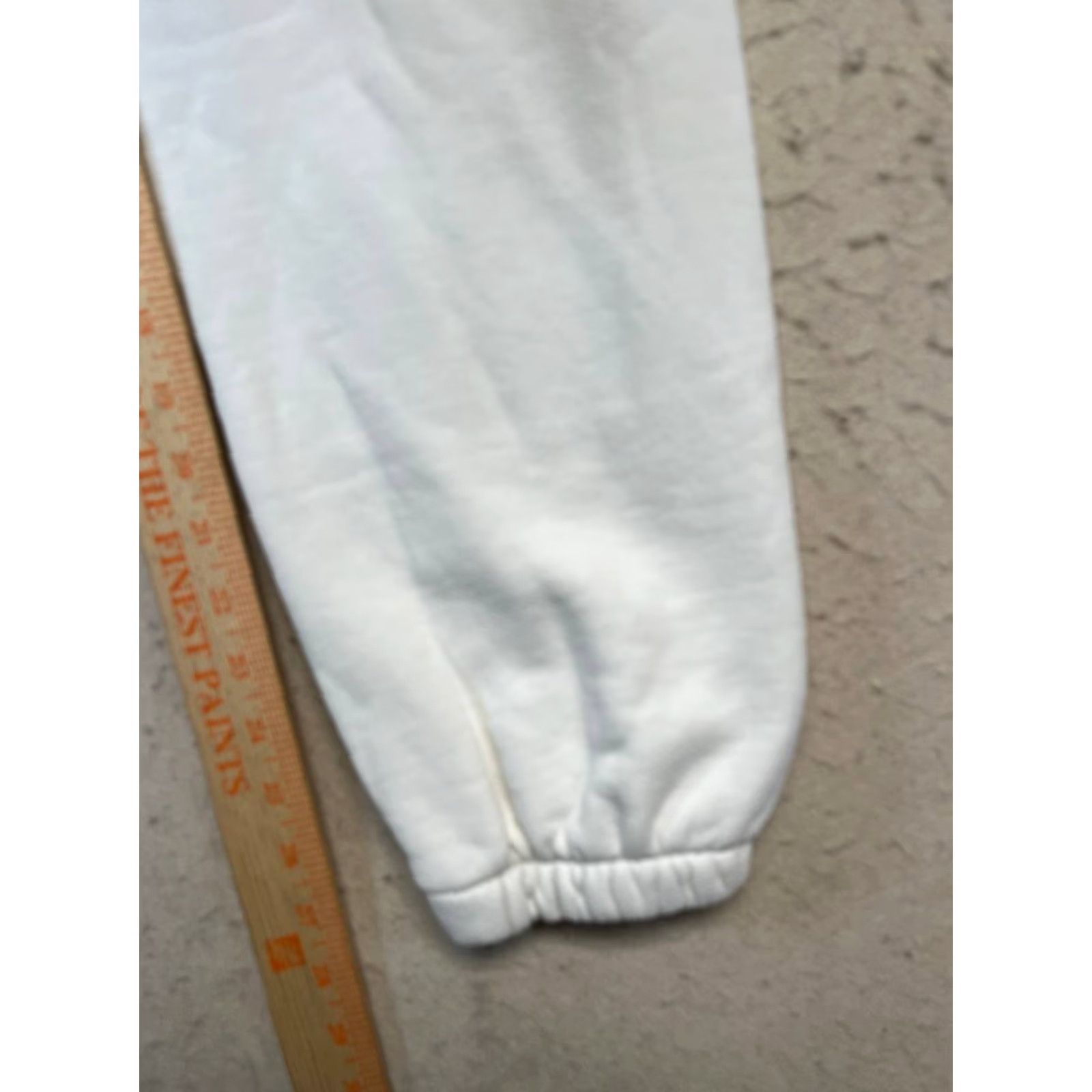 Madhappy Madhappy Sweatpants Unisex Adults White Small Elastic Waist Cozy Heavyweight Outside In Sweatpants Size 28" / US 6 / IT 42 - 4 Thumbnail