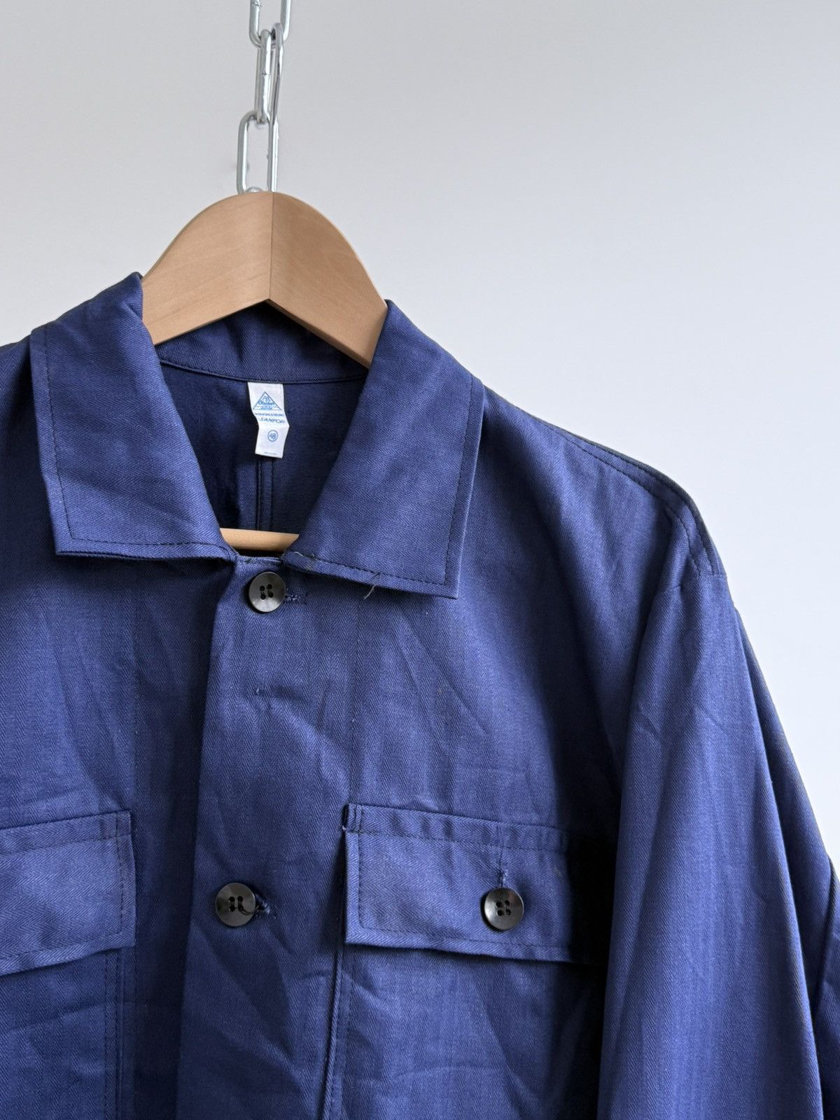 Vetra Vintage 80s German Workwear Sanfor Chore Jacket Size US M / EU 48-50 / 2 - 2 Thumbnail