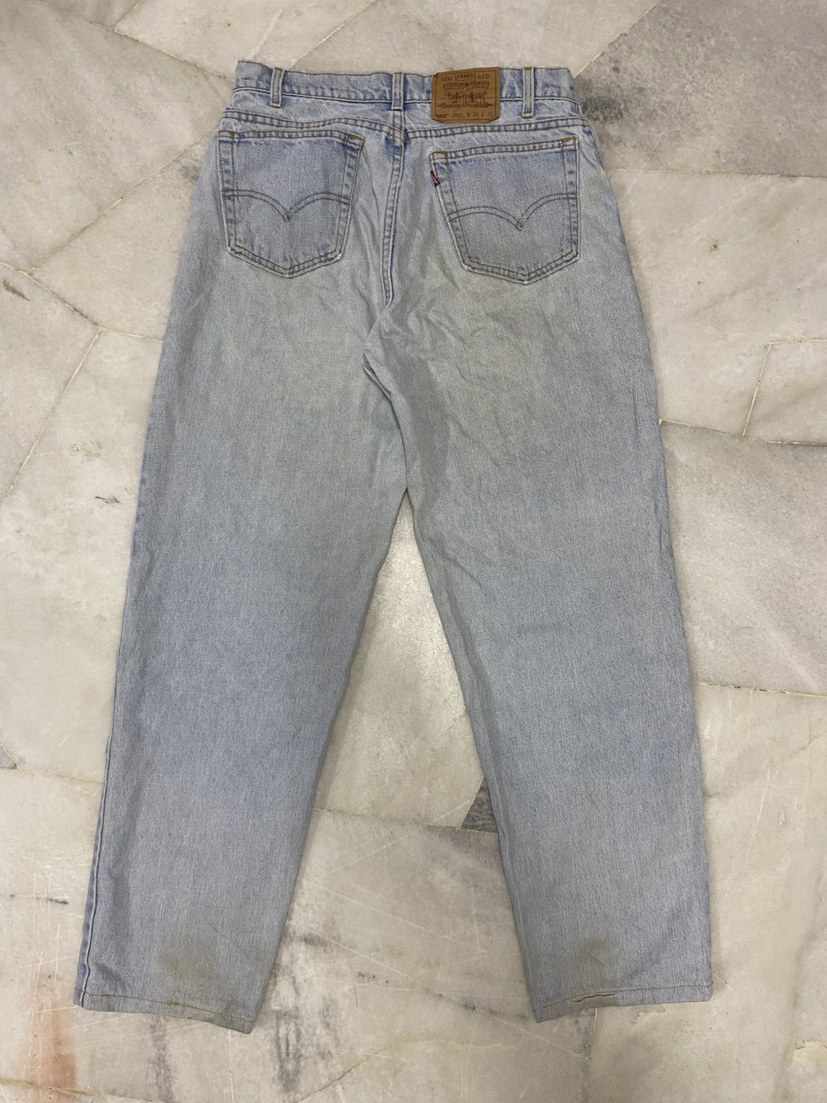 Levi's Size 32x29.5 Vintage Levis Distressed Baggy Jeans Faded Size US 32 / EU 48 - 1 Thumbnail