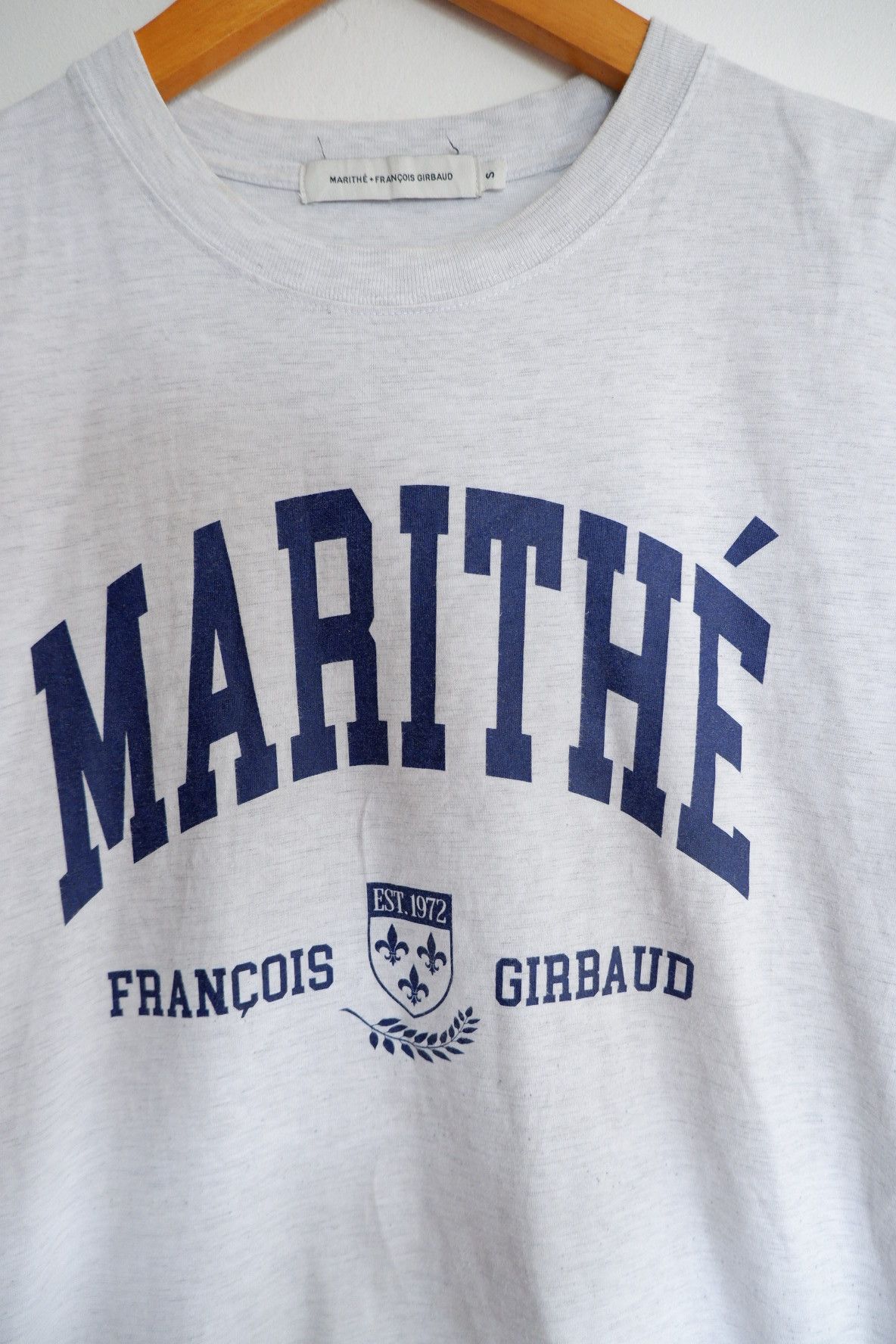 Marithe + Francois Girbaud Vintage Marithe Francois Gibraud College T shirts Size US S / EU 44-46 / 1 - 3 Thumbnail