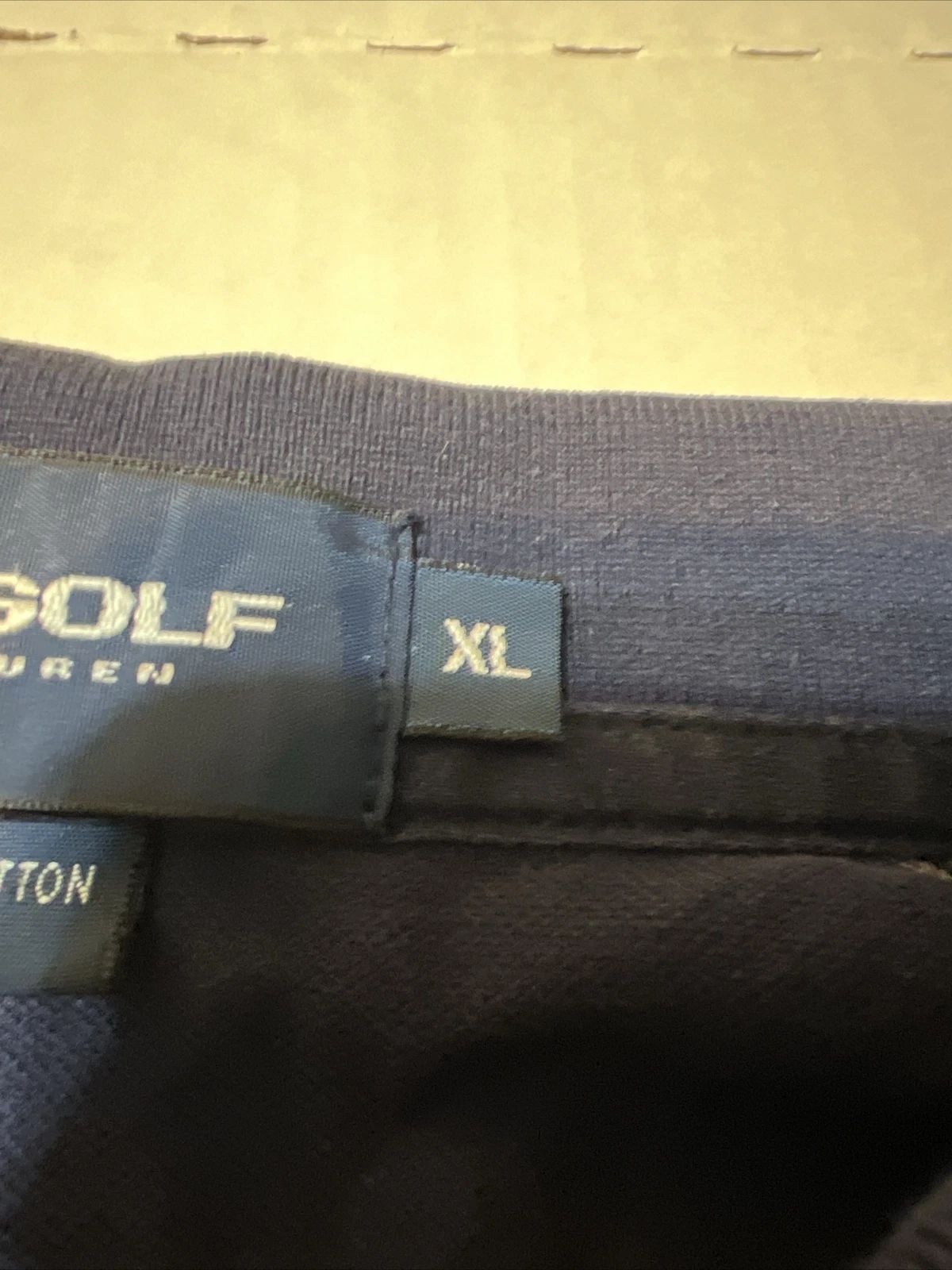 Polo Ralph Lauren Vintage Ralph Lauren Polo Golf Shirt 100% Pima Cotton Size US XL / EU 56 / 4 - 9 Thumbnail
