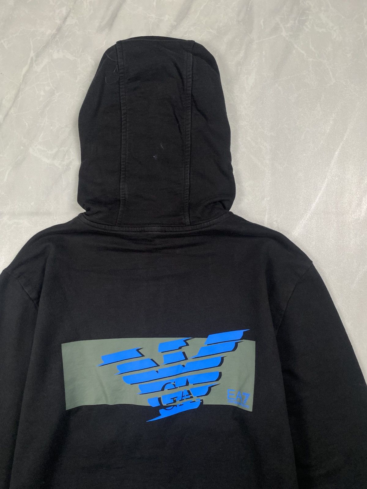 Emporio Armani OG Vintage y2k Emporio Armani Luxury Zip Up Hoodie Size US M / EU 48-50 / 2 - 2 Thumbnail