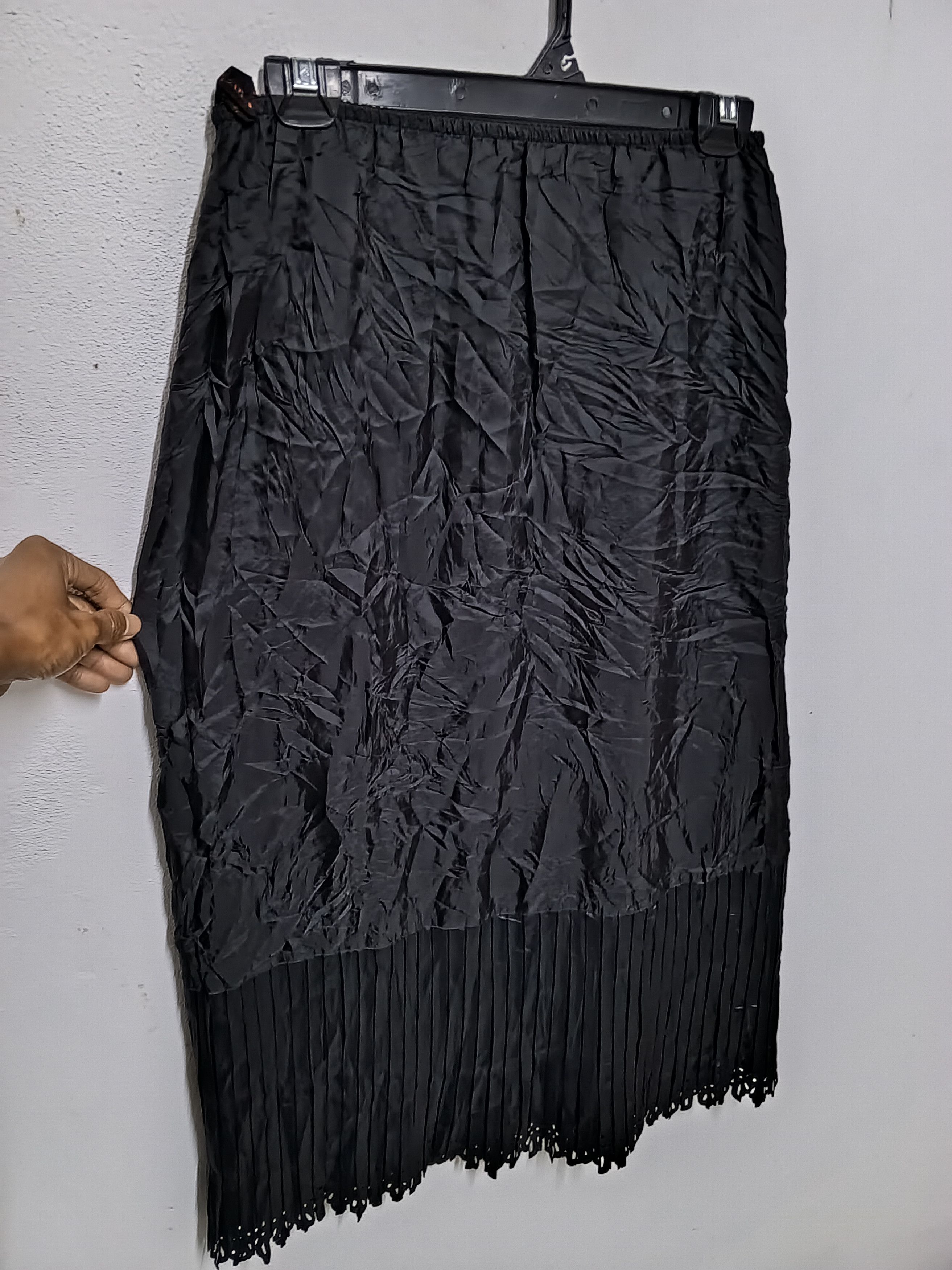 Japanese Brand Rare vintage skirts black by Issey Miyake Size 30" / US 8 / IT 44 - 3 Thumbnail