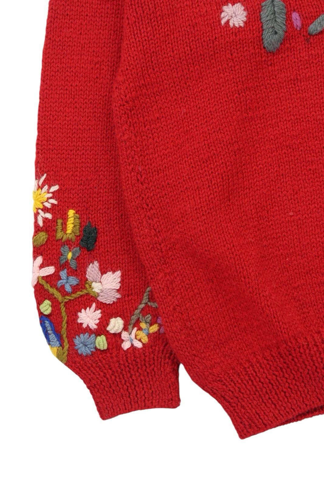 Vintage 1990S SCAPA OF SCOTLAND HAND EMBROIDERED WOOLKNIT Size US S / EU 44-46 / 1 - 5 Thumbnail
