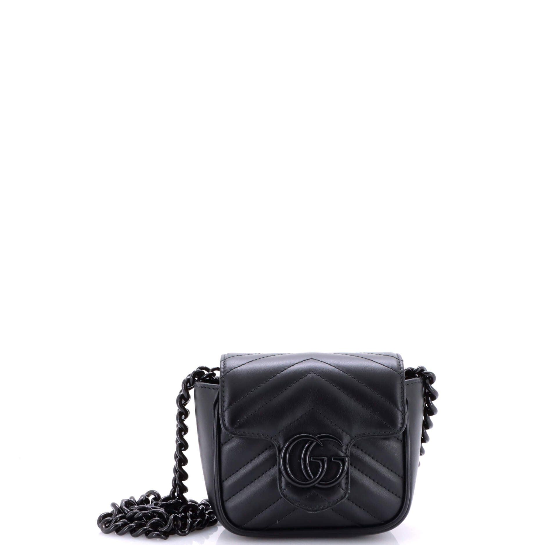 Gucci GG Marmont Flap Belt Bag Size ONE SIZE - 1 Thumbnail