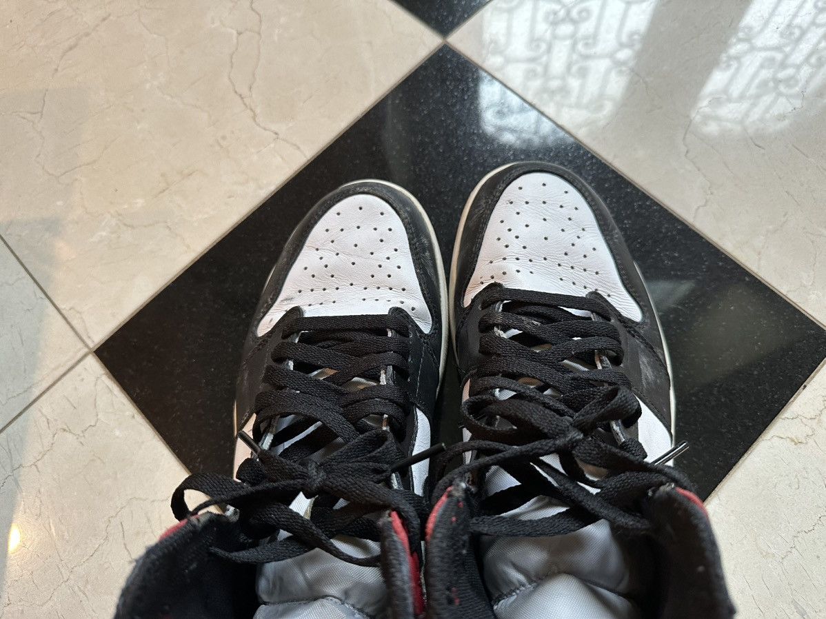 Jordan Brand Jordan 1 Retro 2016 Black Toe Size US 11.5 / EU 44-45 - 4 Thumbnail