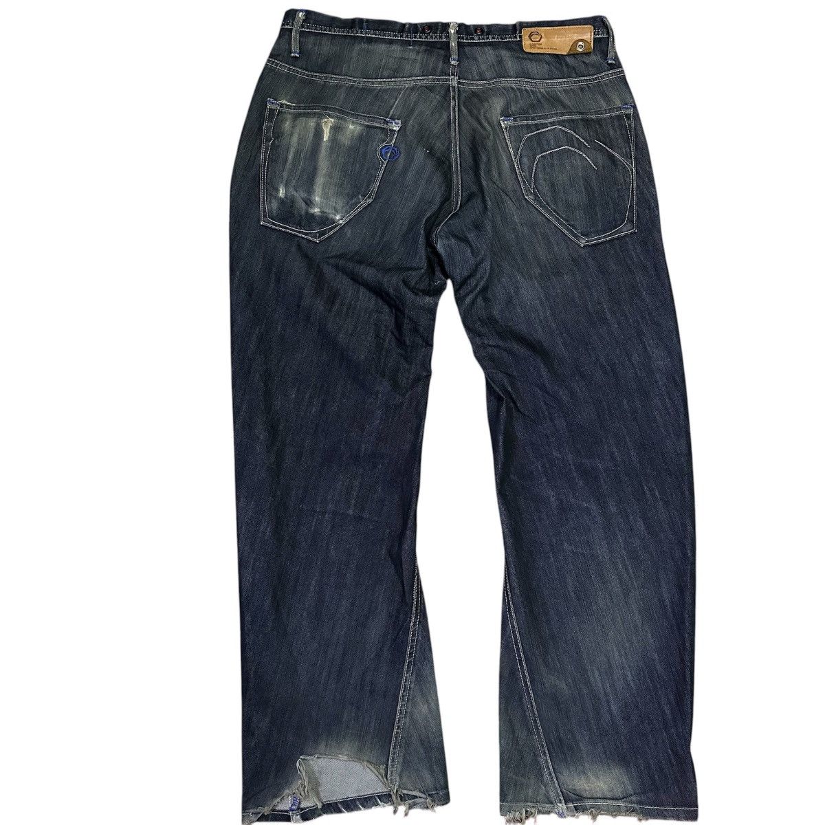 Edwin Twist Legs 💥vintage edwin evolution flare curve legs . Size US 34 / EU 50 - 2 Thumbnail