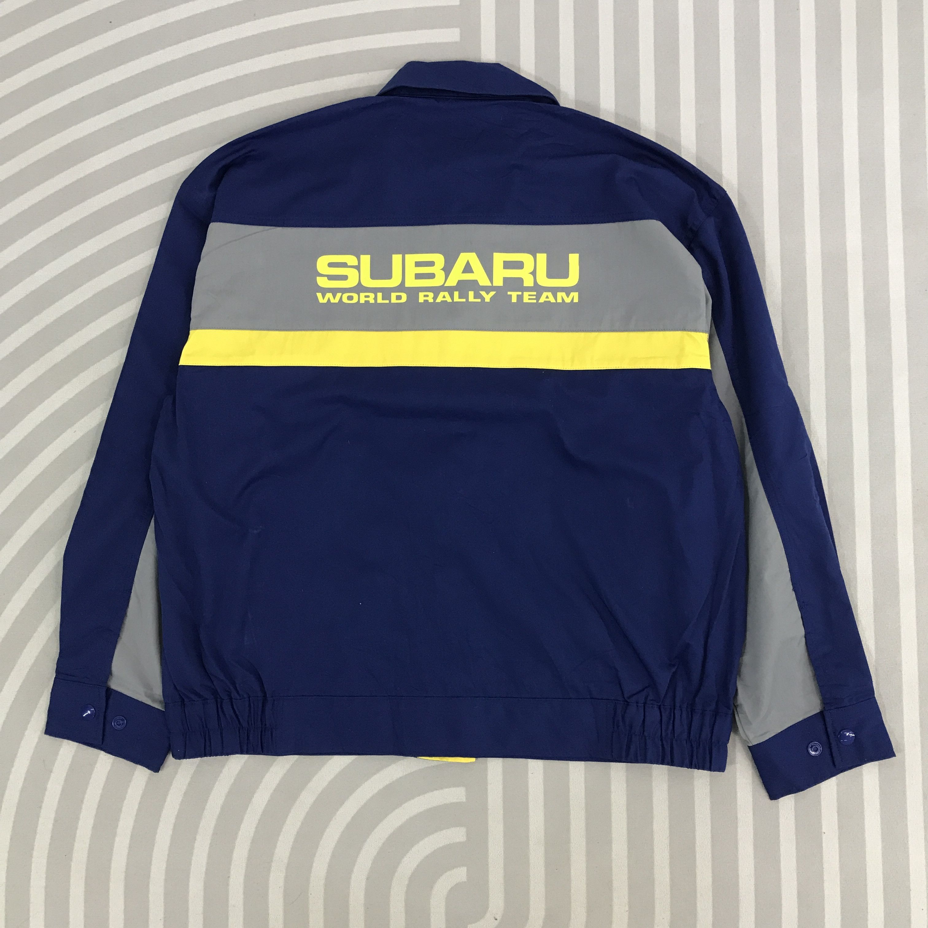 Japanese Brand × Vintage Vintage Subaru Racing Japan motorsports custom Jacket Size US L / EU 52-54 / 3 - 3 Thumbnail
