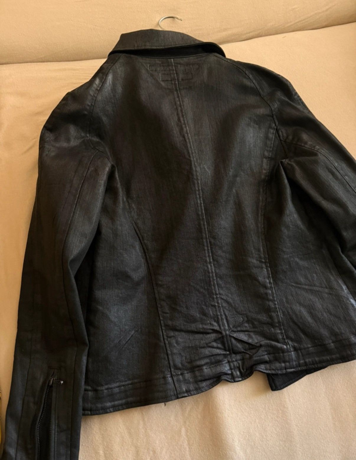 Julius Julius coated denim biker jacket Size US S / EU 44-46 / 1 - 4 Thumbnail