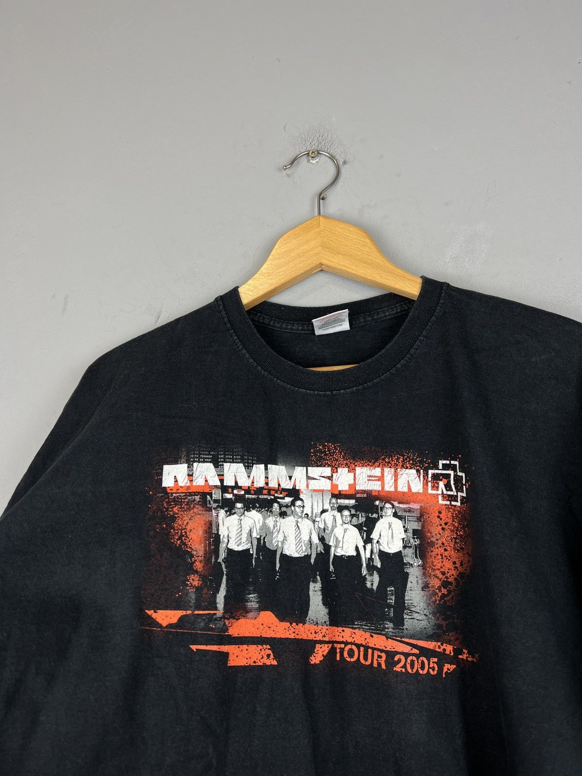 Band Tees × Vintage Vintage 2005 Rammstein Tour Tee Office style y2k Size US XL / EU 56 / 4 - 5 Thumbnail