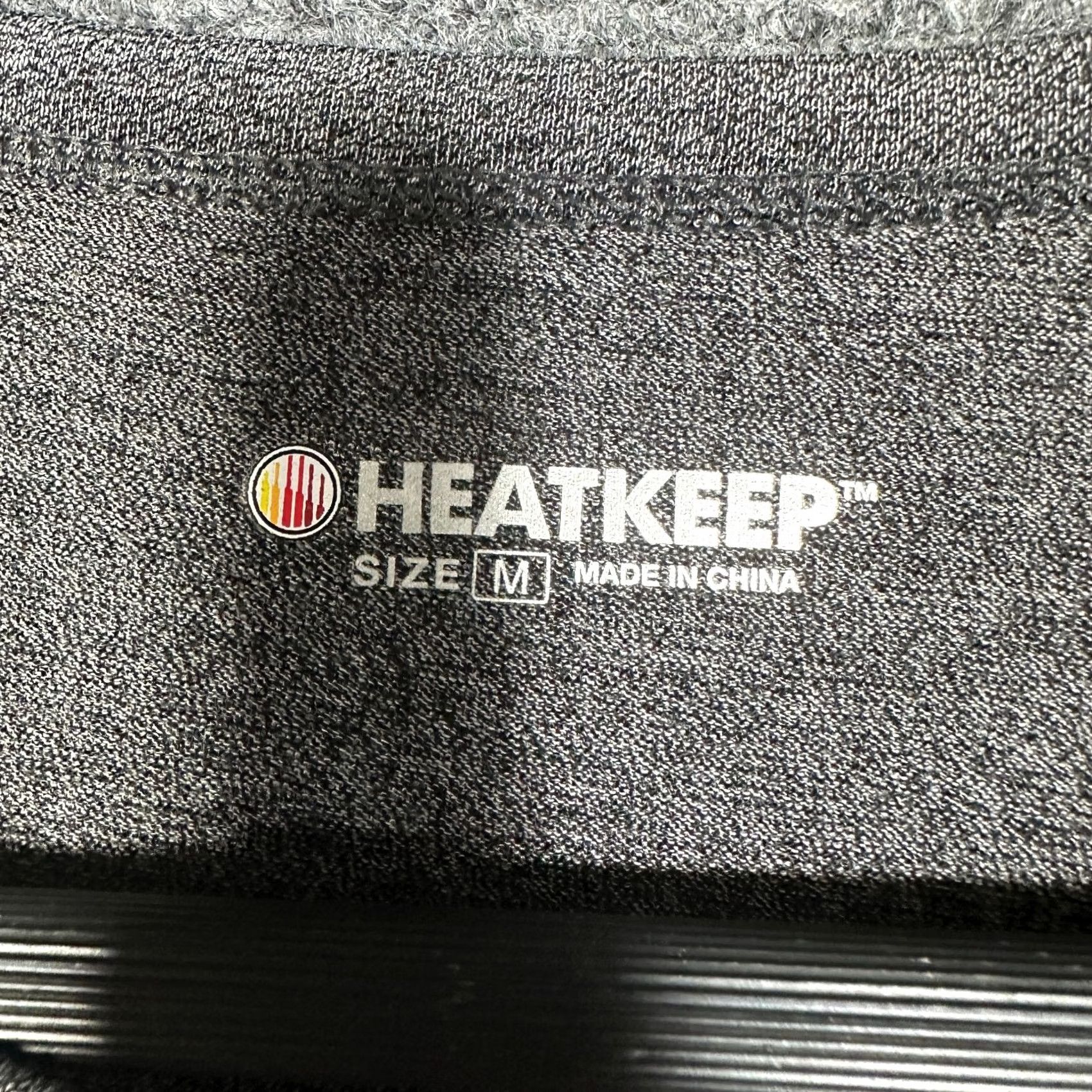 Vintage Heatkeep Top Womens Medium Gray Stretch Long Sleeve Cuffed Pullover Size M / US 6-8 / IT 42-44 - 4 Thumbnail