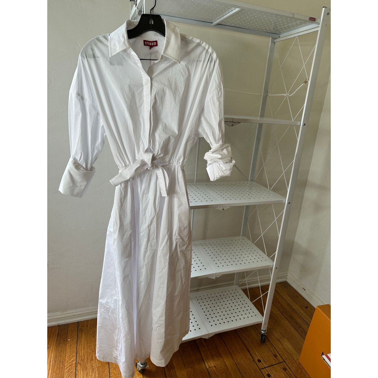 Staud Staud Lisa white dress xs Size XS / US 0-2 / IT 36-38 - 1 Thumbnail