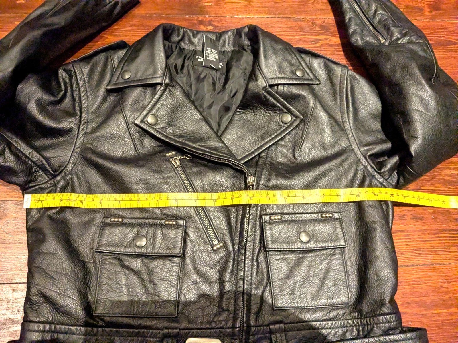 Polo Ralph Lauren Polo Jeans Co Ralph Lauren Cycle Queen Leather Moto Jacket L Size L / US 10 / IT 46 - 6 Thumbnail