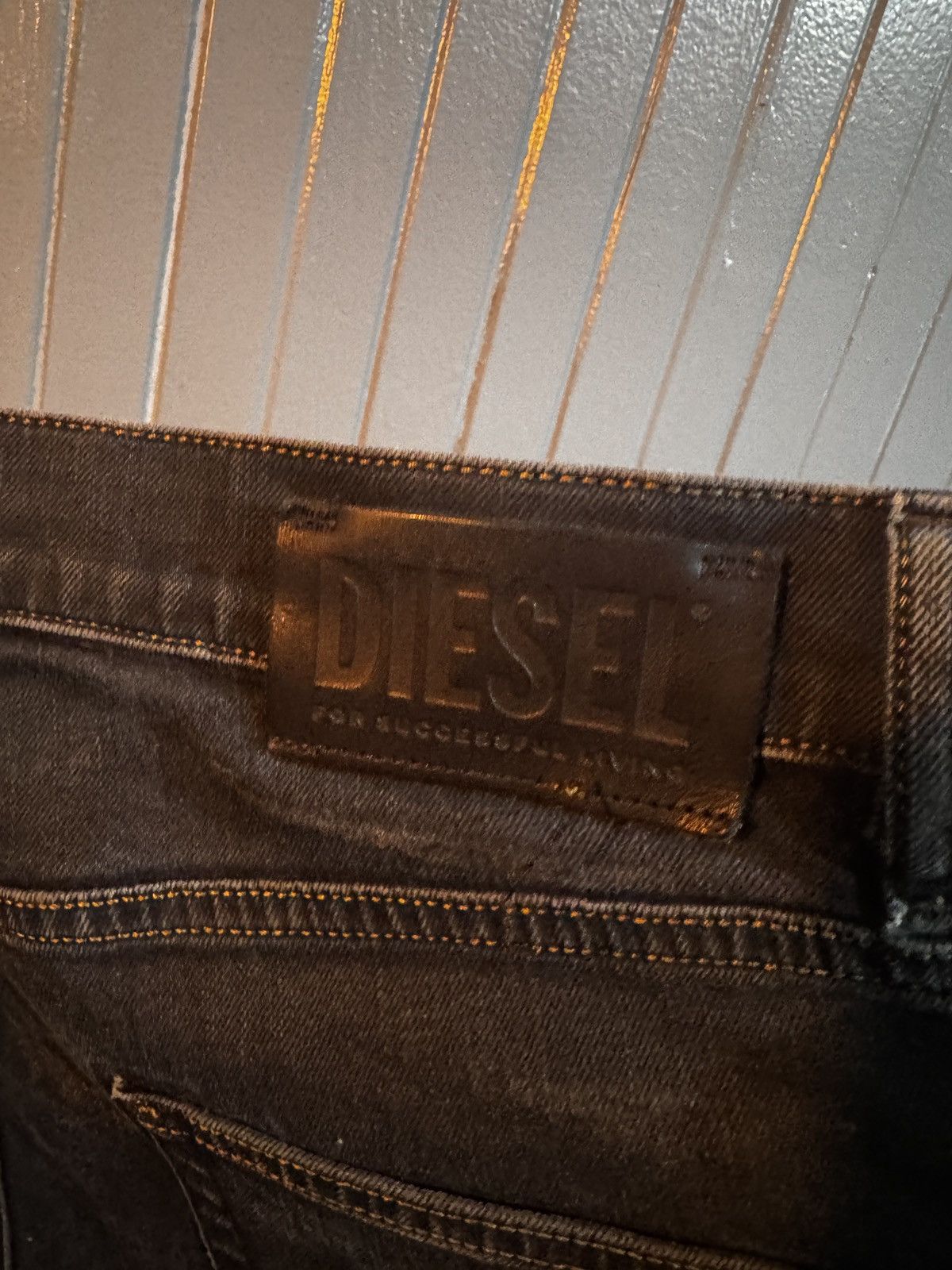 Diesel DIESEL 2 TONE TAPERED FIT D-STRUKT-SP3 JEANS L32 Size US 30 / EU 46 - 7 Thumbnail