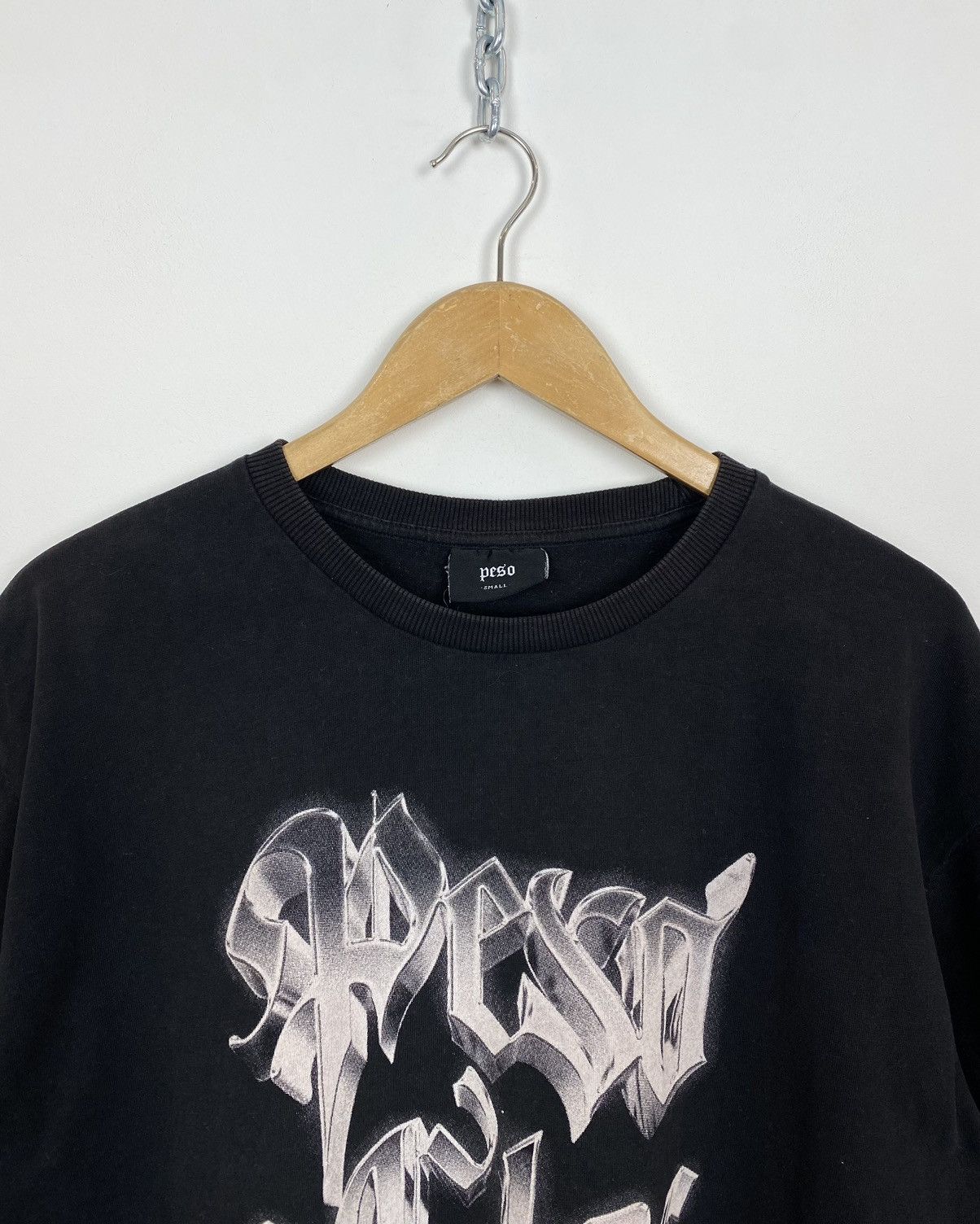 Designer × Peso × Vintage Peso Heads or Tails Short Sleeve T Shirt Men’s Size Small Size US S / EU 44-46 / 1 - 2 Thumbnail