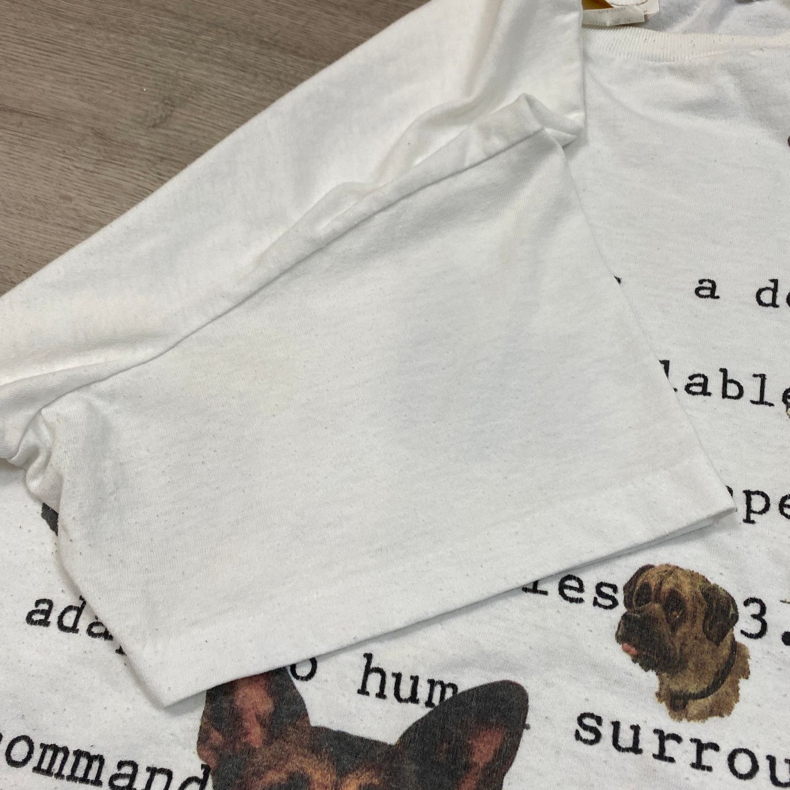 Vintage VTG Dog Definition Dog Breed Single Stitch T Shirt Men's 1X Size US XXL / EU 58 / 5 - 8 Thumbnail