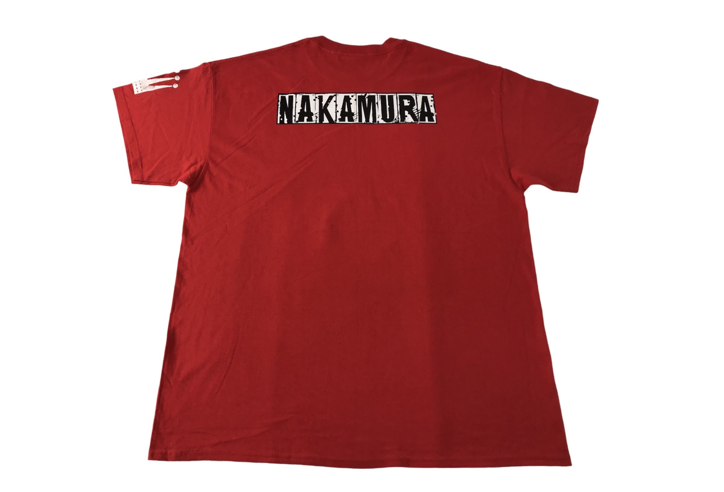Japanese Brand WWE Shop NXT Nakamura Wrestler Printed Tee T-shirt Size US XL / EU 56 / 4 - 2 Thumbnail