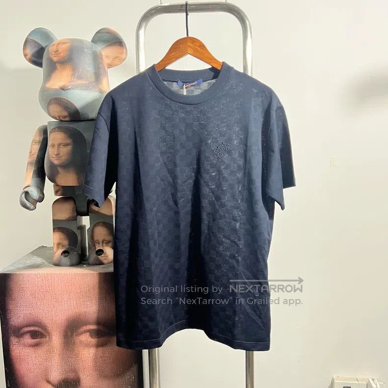 Louis Vuitton Louis Vuitton Full-print checkerboard short sleeve Size US M / EU 48-50 / 2 - 1 Thumbnail