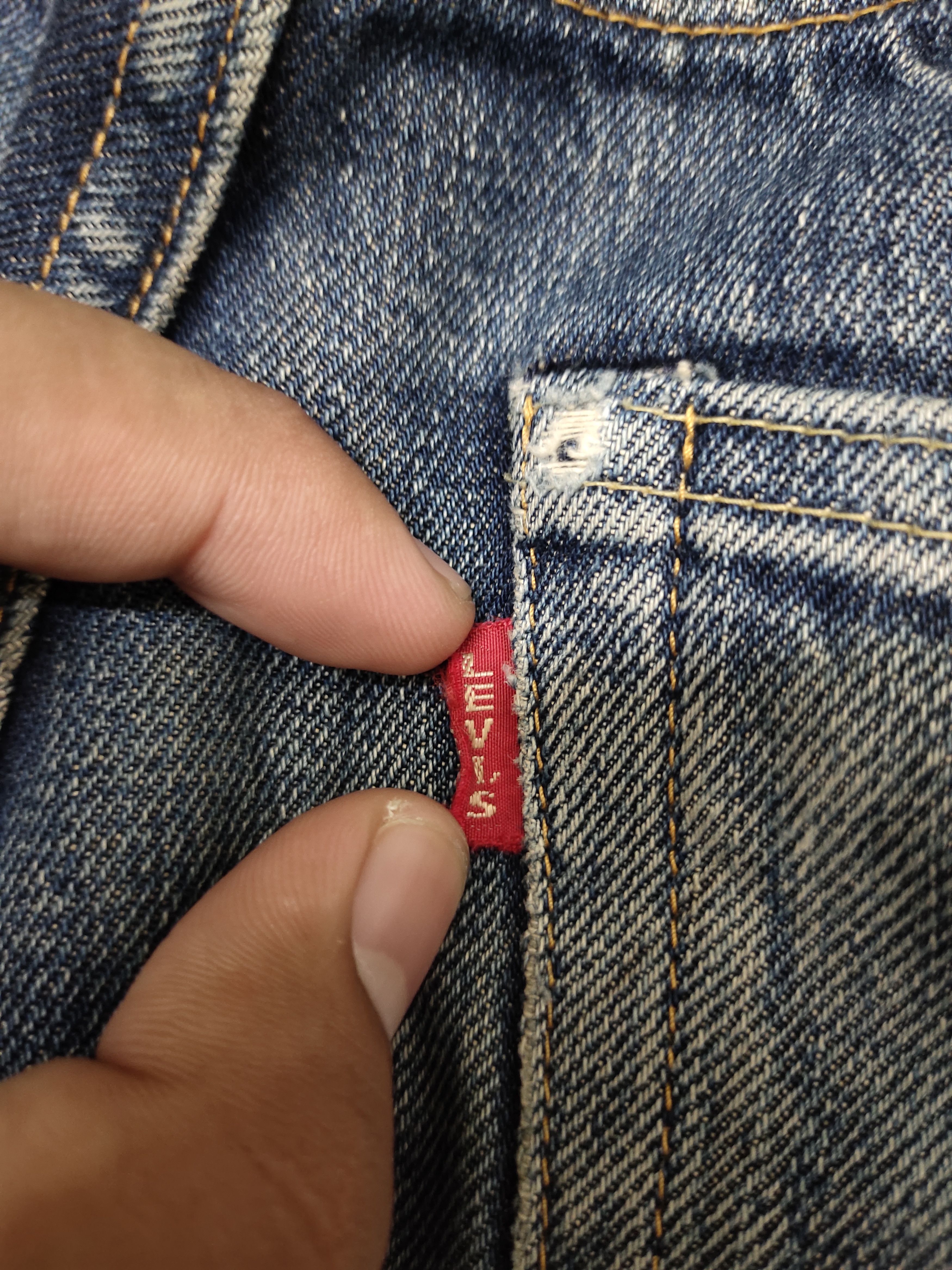 Levi's Vintage Clothing Vintage Levis 501xx Lvc Clawmarks Selvedge Jeans Big E Size US 30 / EU 46 - 19 Thumbnail