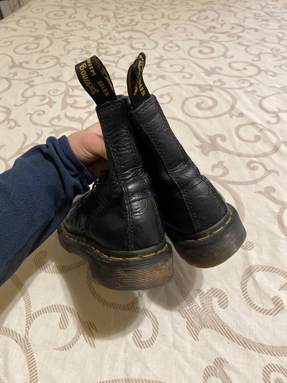 Dr. Martens Dr. Martens 1460 8-Eye – Pebbled Leather – Made in England Size US 5 / IT 35 - 5 Thumbnail