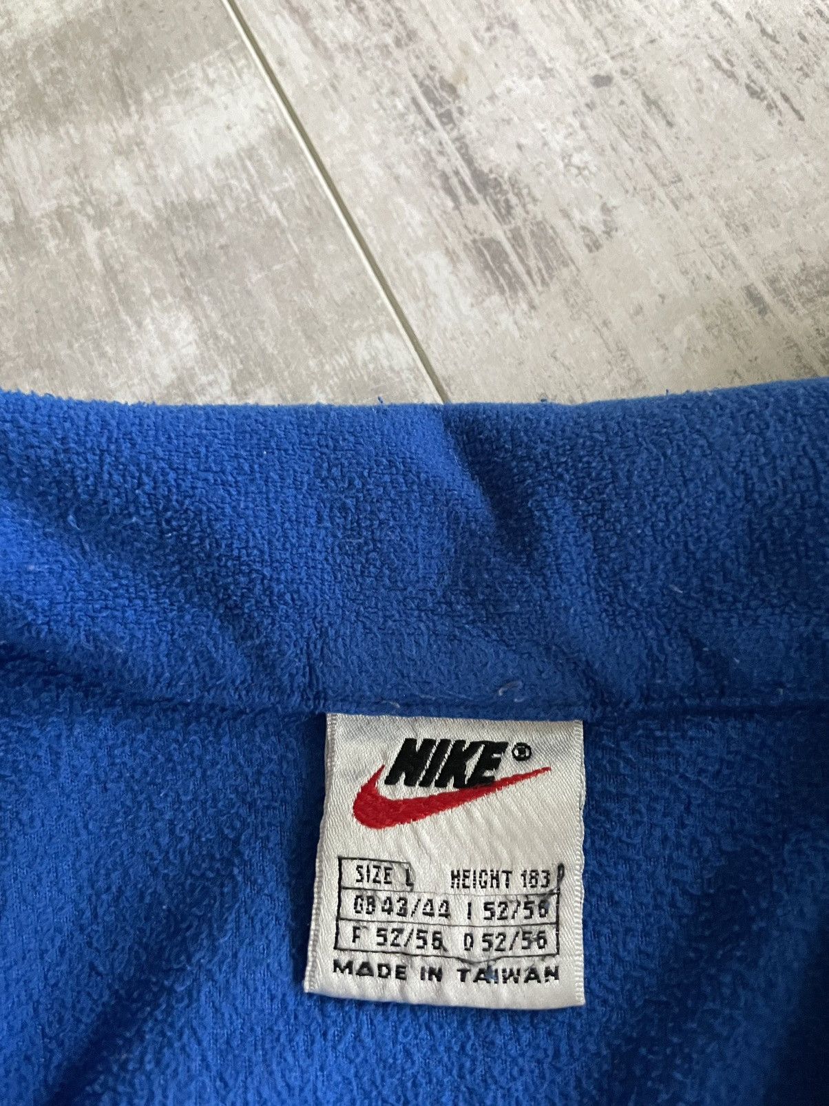 Nike × Vintage Vintage Nike Fleece Sweatshirt 1/4 Zip 90’s Crewneck Y2K Size US L / EU 52-54 / 3 - 8 Thumbnail