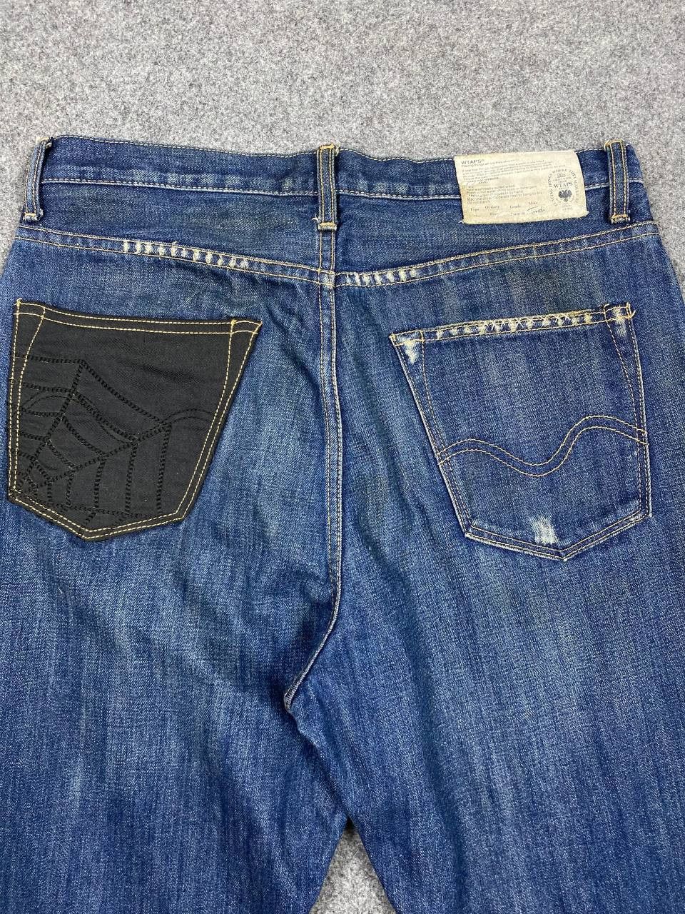 Wtaps wtaps selvedge distressed denim nice design Size US 34 / EU 50 - 3 Thumbnail