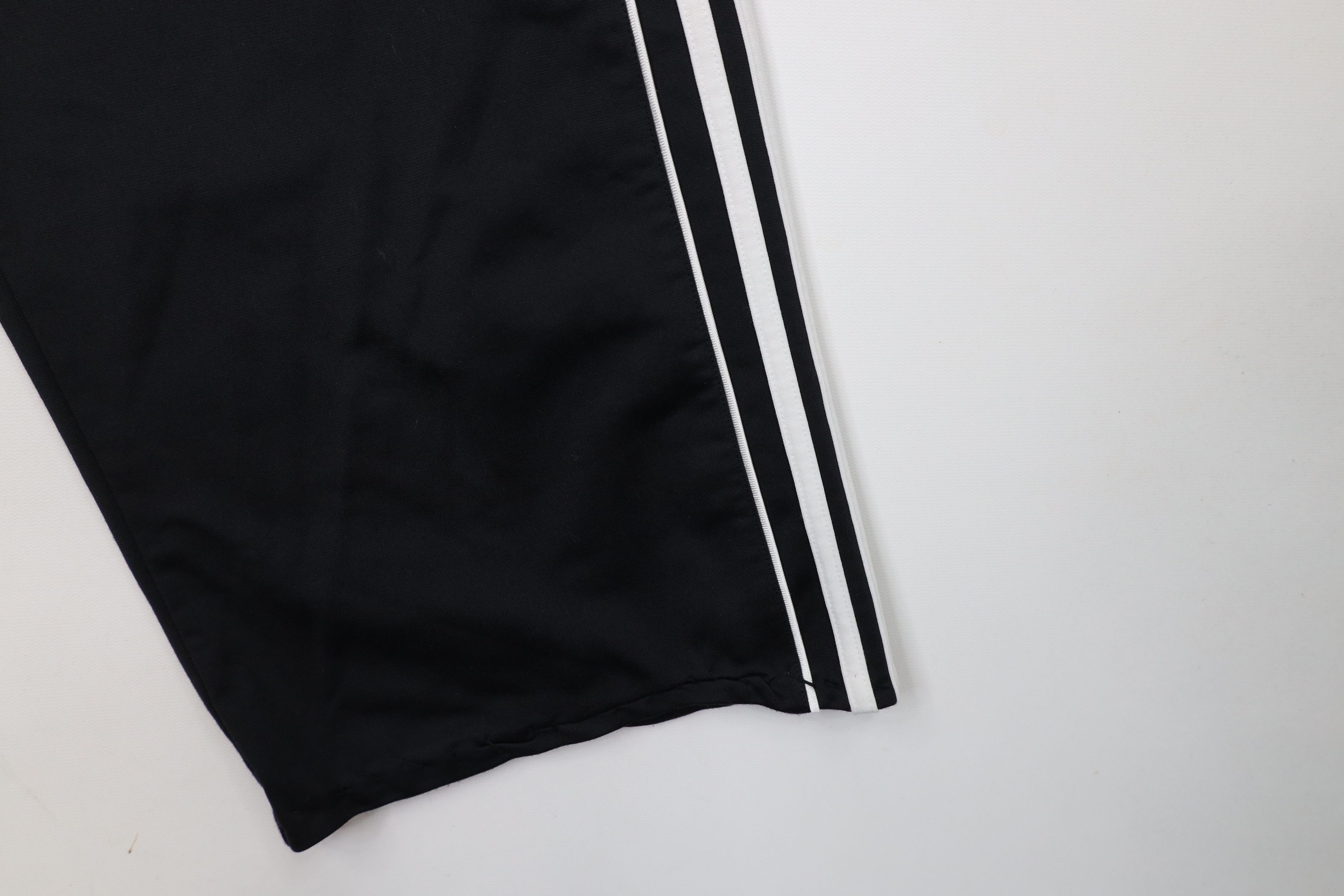 Adidas × Vintage Vintage Adidas Spell Out Striped Wide Leg Sweatpants Pants Size US 36 / EU 52 - 5 Thumbnail