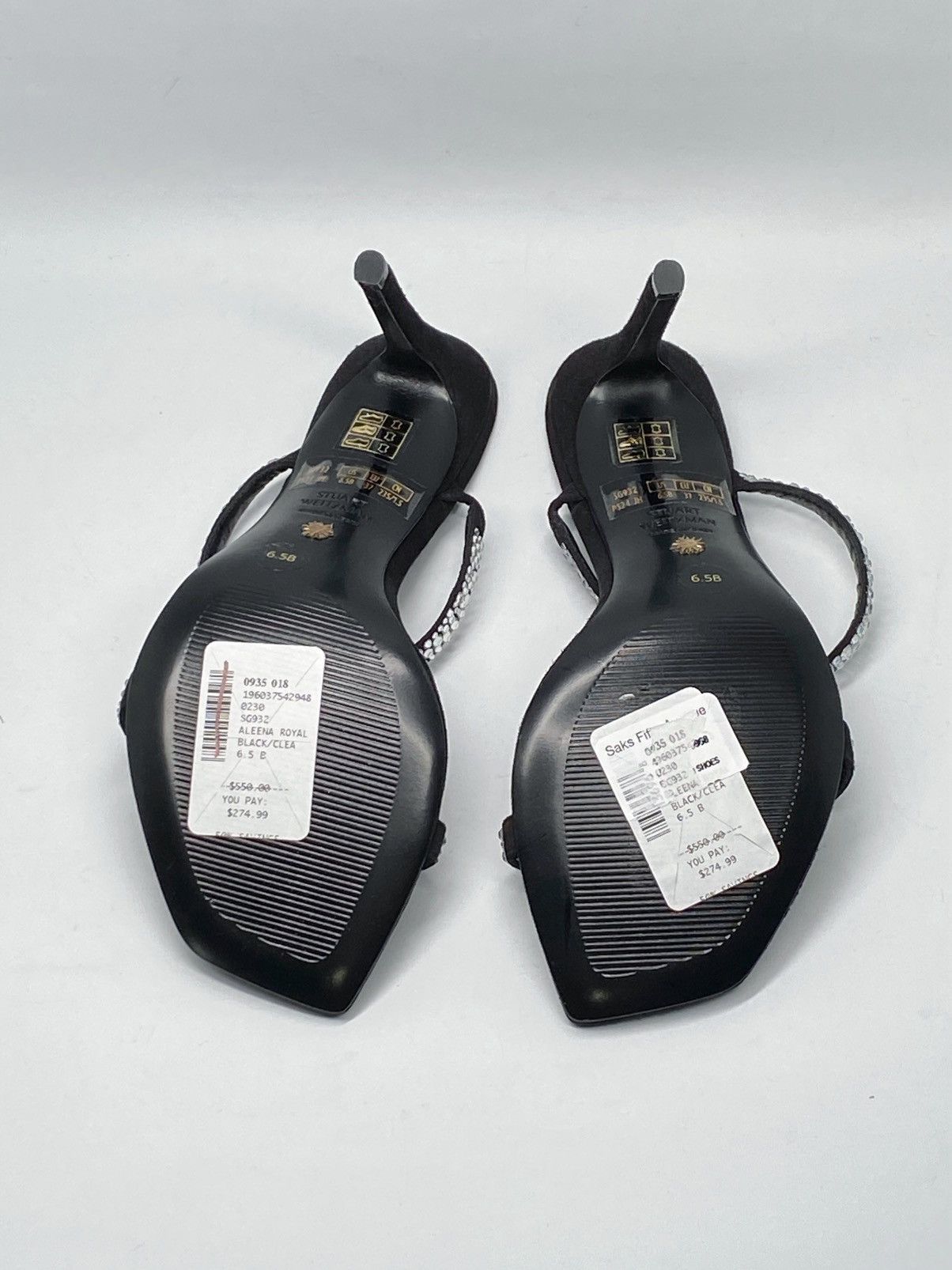 Stuart Weitzman Stuart Weitzman Suede Embellished Sandals size 6.5 Size US 6.5 / IT 36.5 - 10 Thumbnail