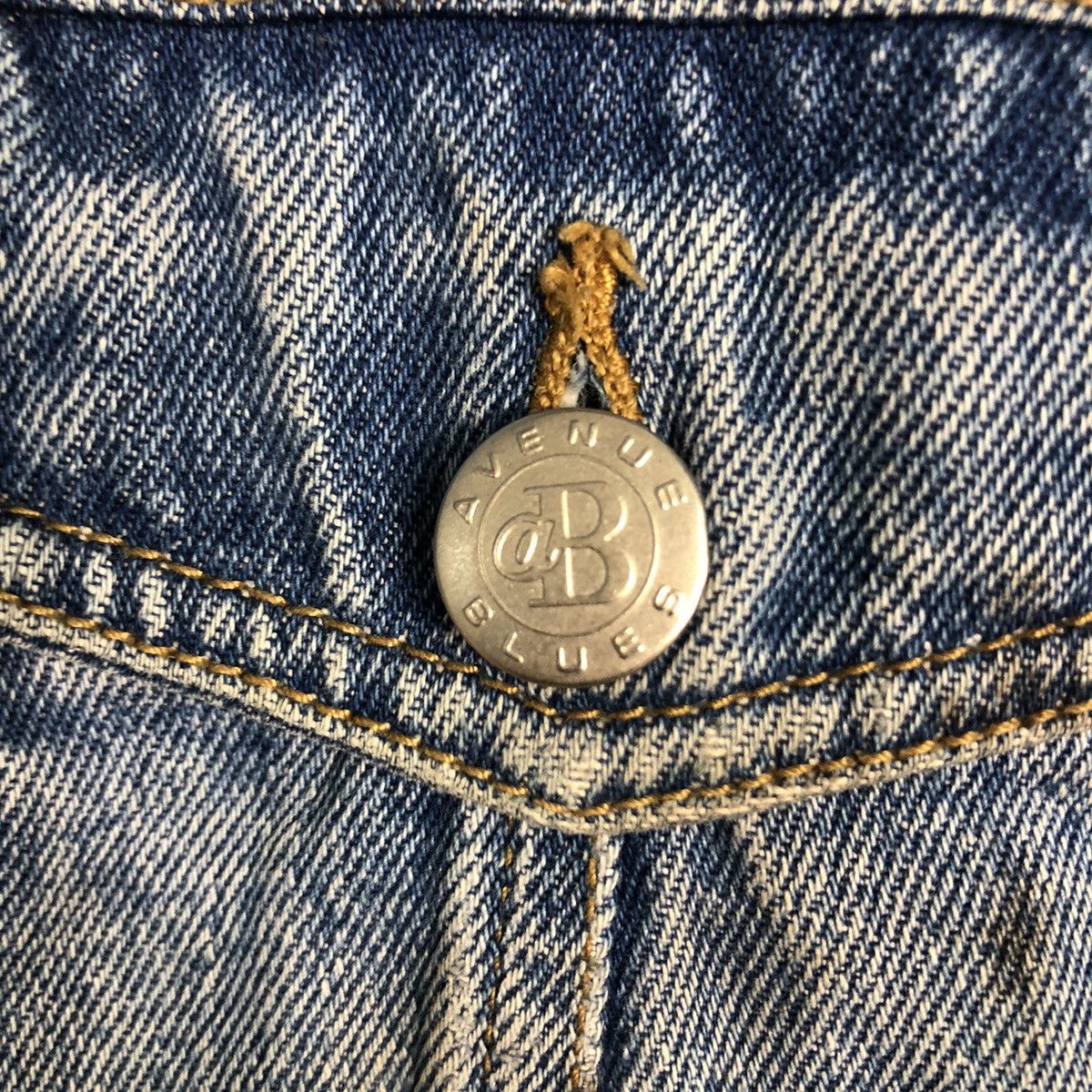 Japanese Brand 📌Vintage Biker Denim Jacket Avenue Blues Issey Miyake Size US M / EU 48-50 / 2 - 17 Thumbnail