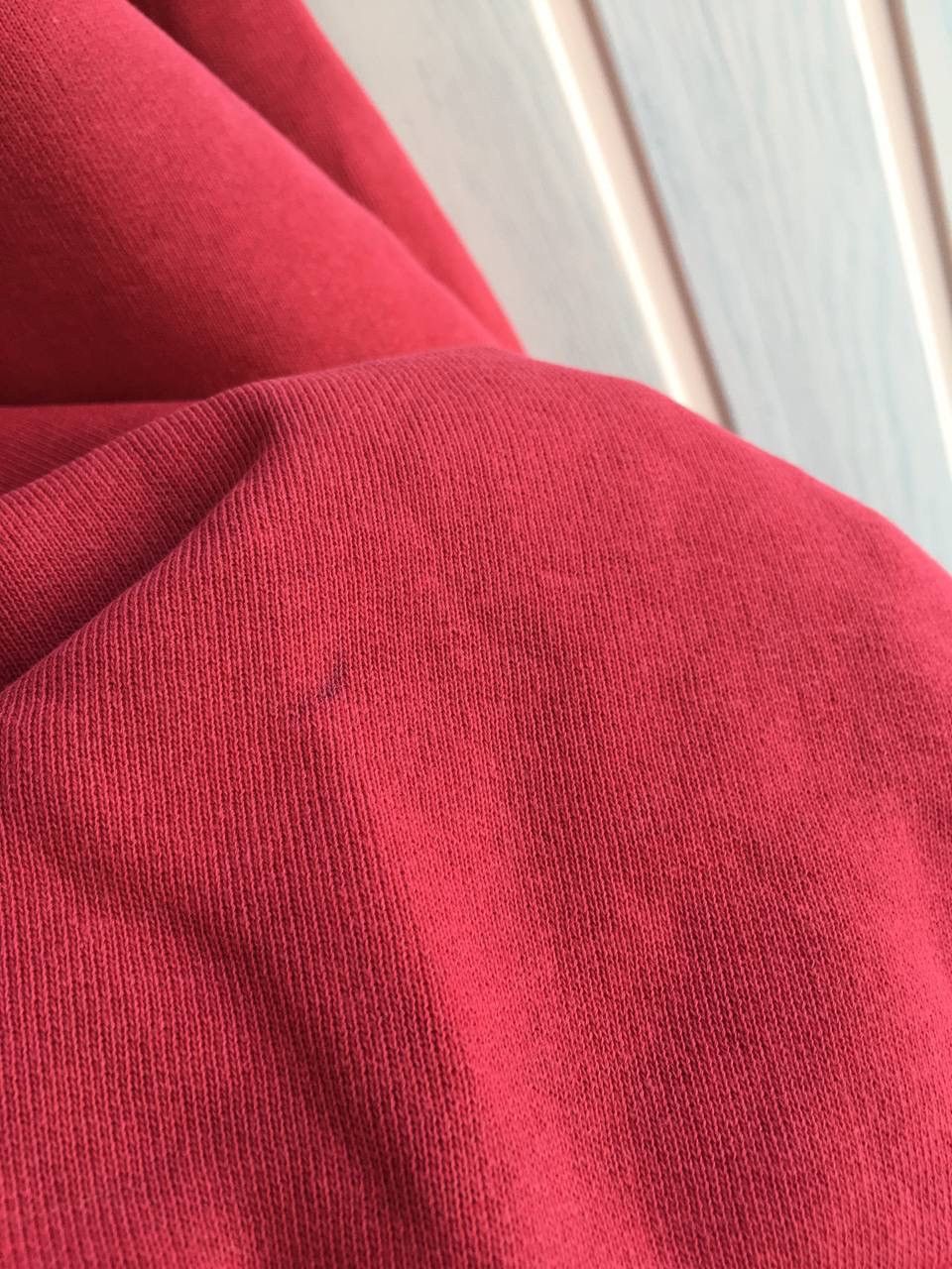 Vintage Best Company Red Basic Cotton Sweatshirt