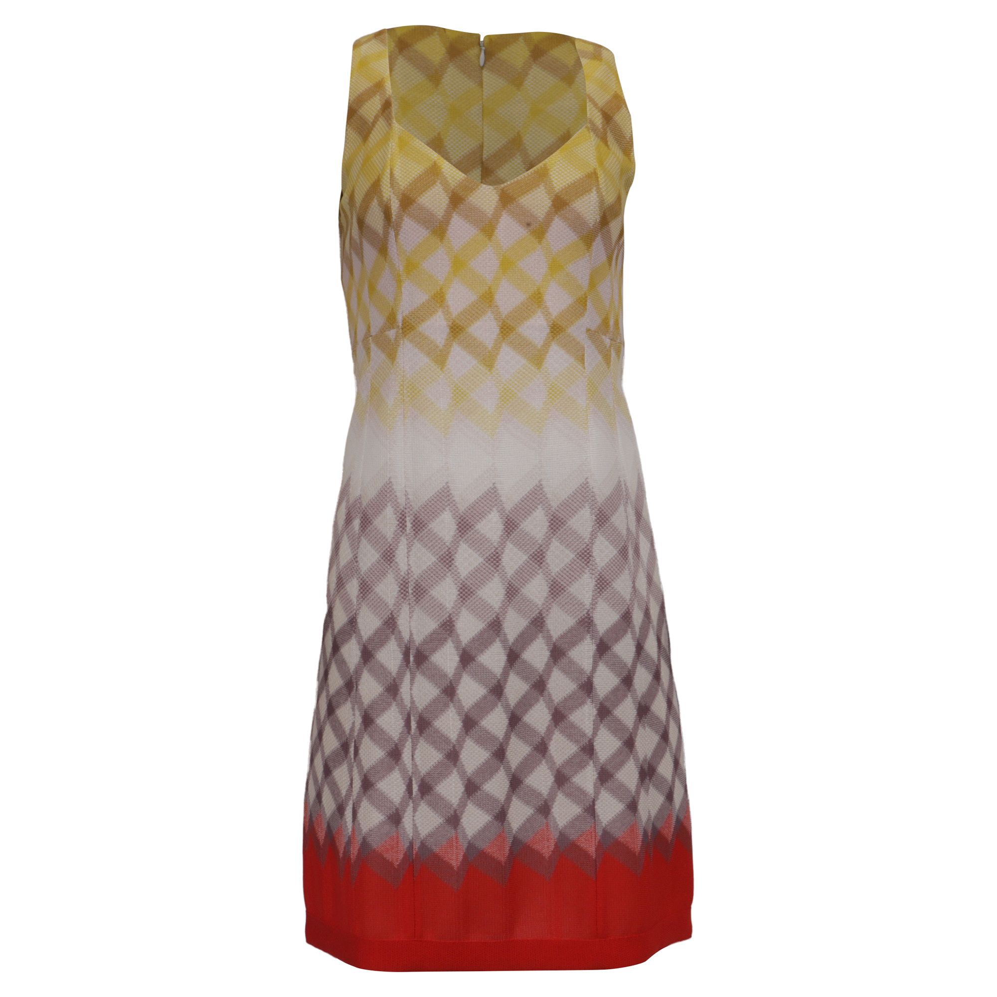 Missoni Missoni Patterned V-Neck Sleeveless Mini Dress in Multicolor Size XS / US 0-2 / IT 36-38 - 1 Thumbnail