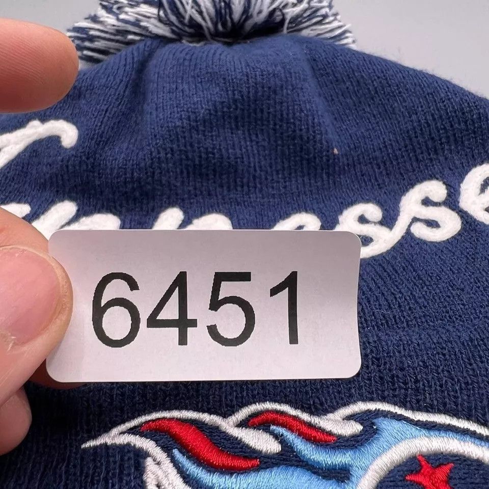 Other Tennessee Titans Hat Men Fanatics Cuffed Beanie Pom Pom Cap Size ONE SIZE - 4 Thumbnail