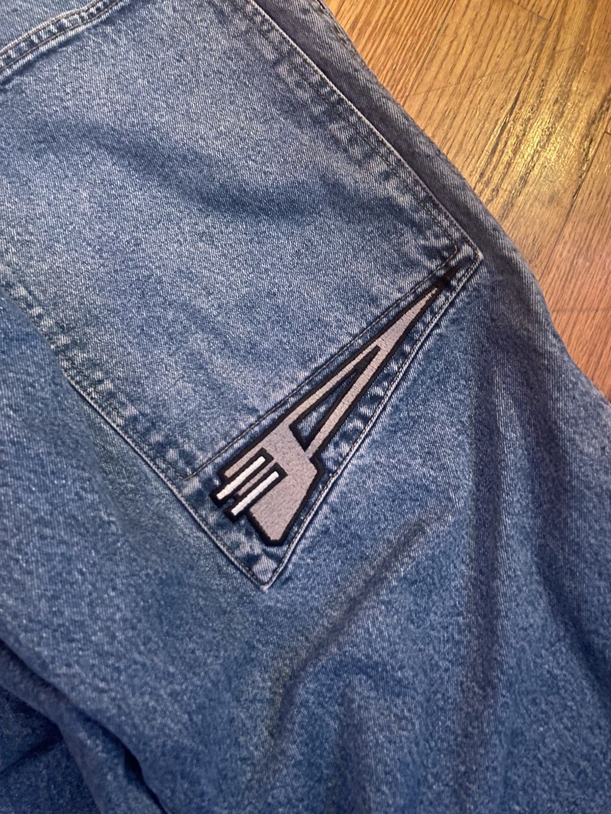 JNCO VERY RARE paco wide leg like jnco jeans size 36 Size US 36 / EU 52 - 7 Thumbnail