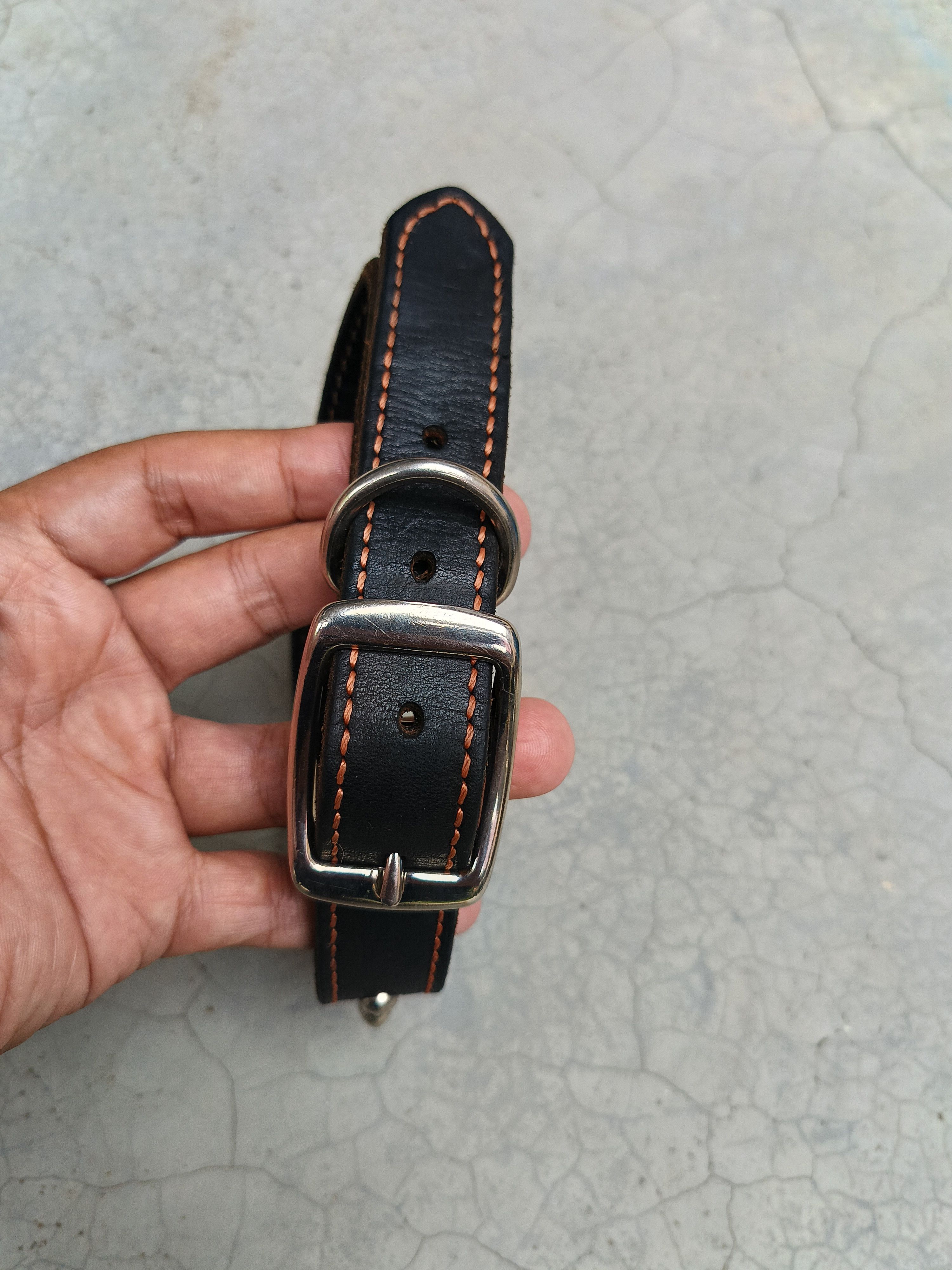 Harley Davidson HARLEY-DAVIDSON DOUBLE ROW SPIKED LEATHER DOG COLLAR Size ONE SIZE - 3 Thumbnail