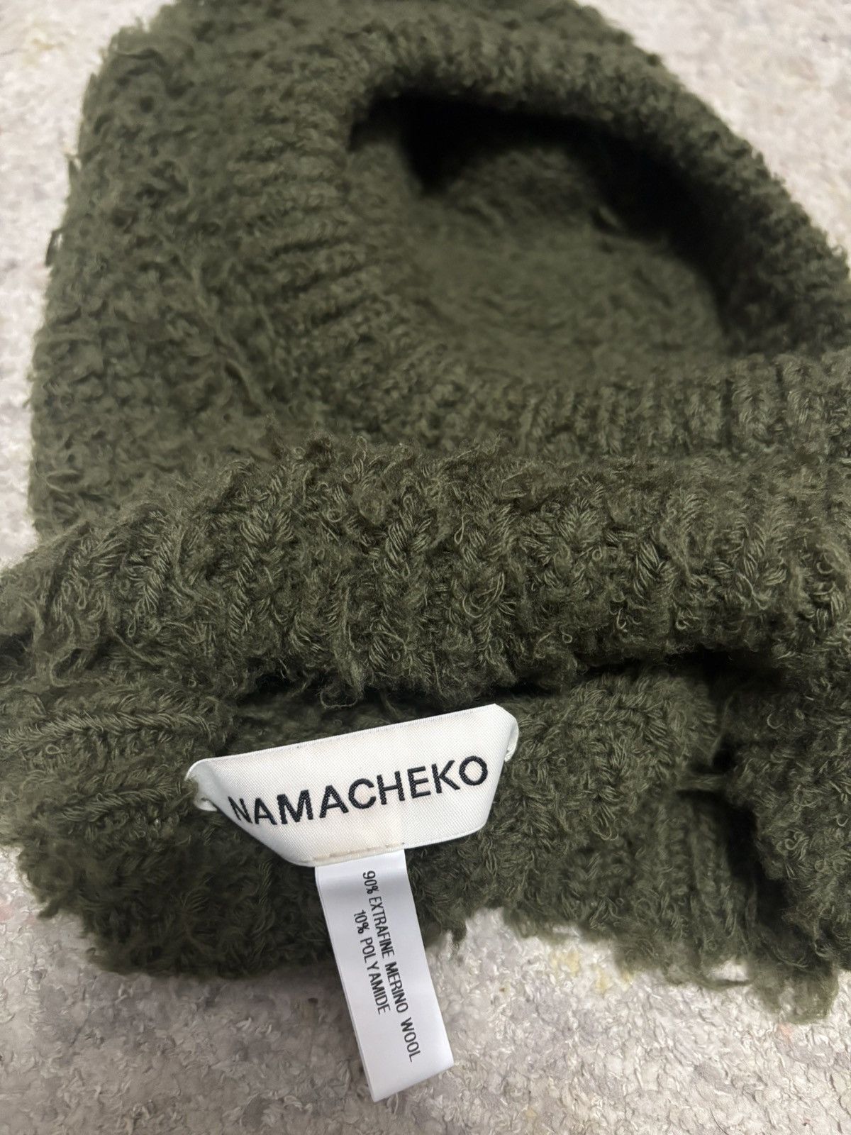 Namacheko Merino Wool Balaclava Mask Size ONE SIZE - 3 Thumbnail